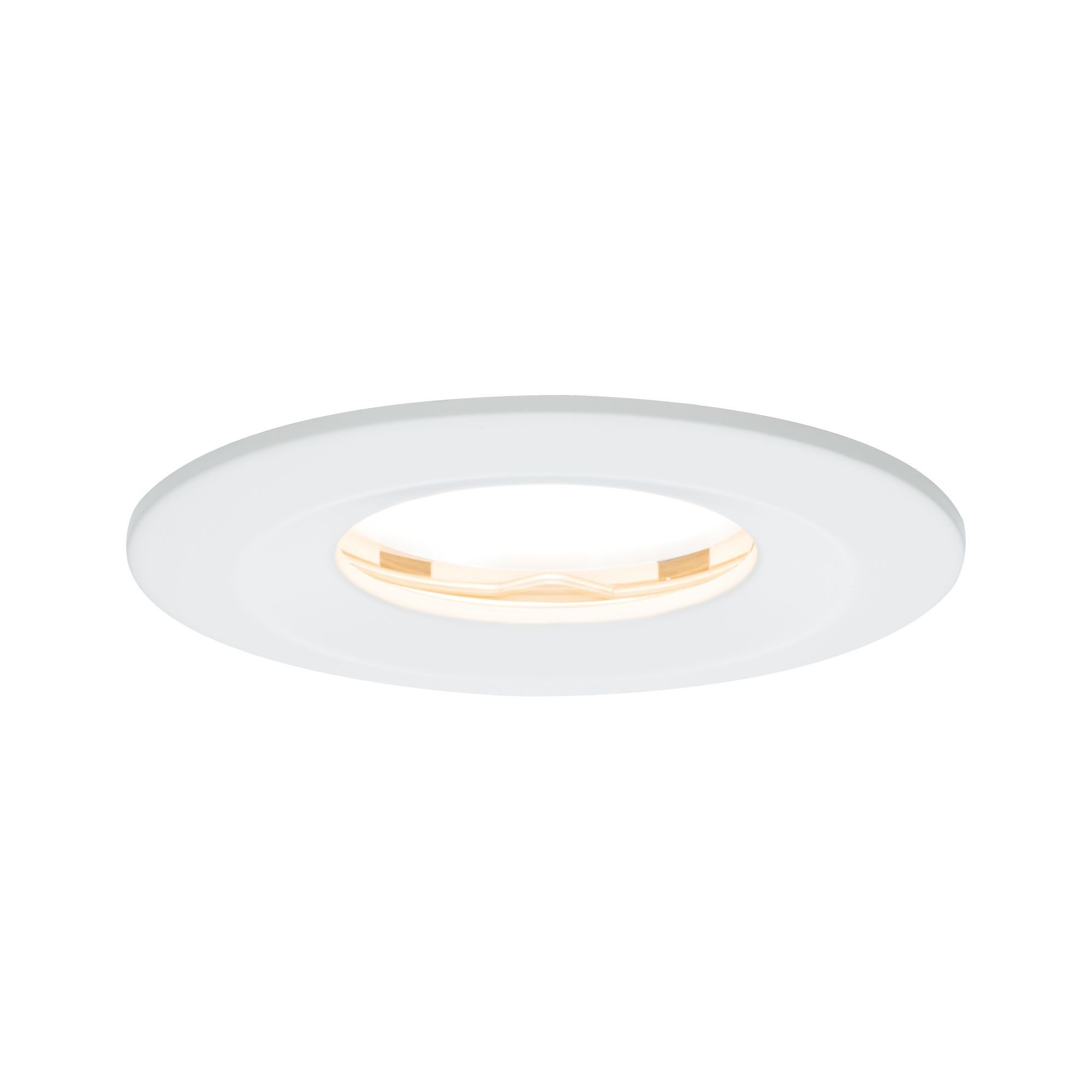 Paulmann LED Einbauleuchte 93881, im Lieferumfang enthalten, Aluminium