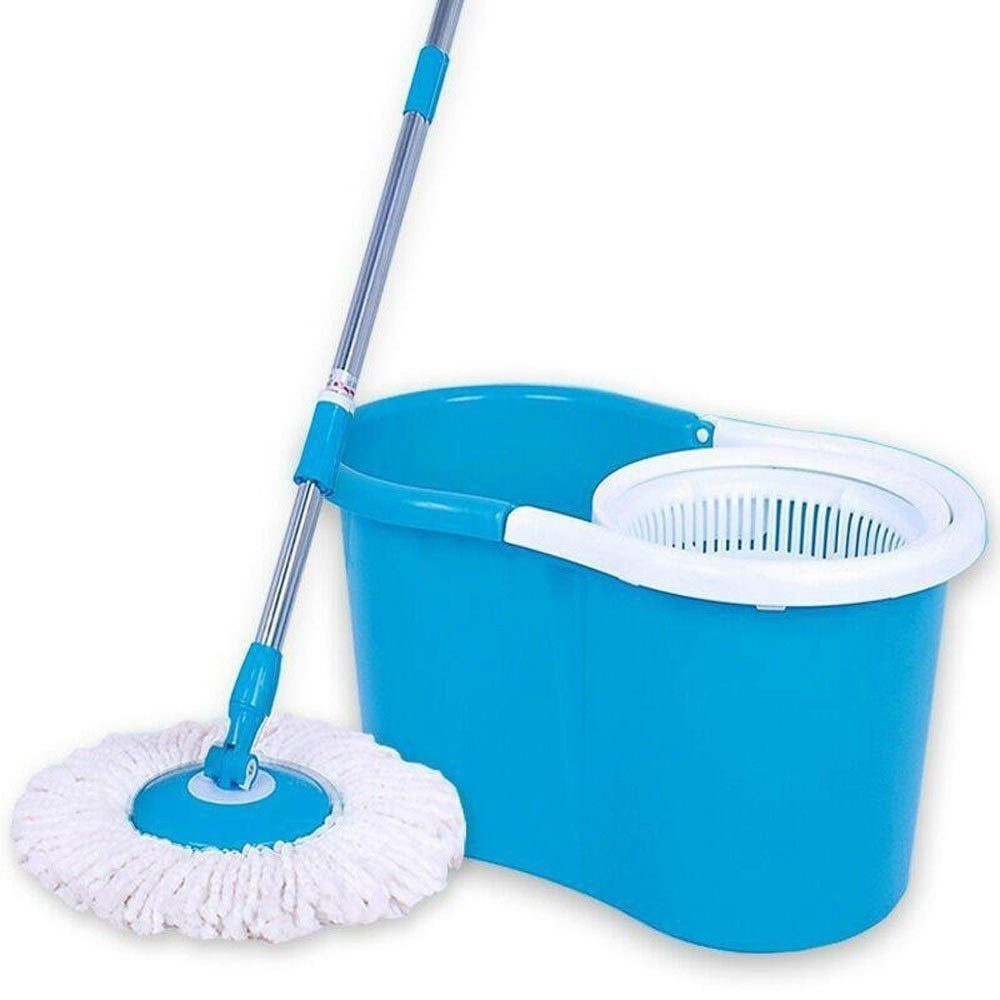 ANILAR Wischmopp Power Wischmop Filtersystem Mops Set Wischen Eimer Boden Mopp 360° 127