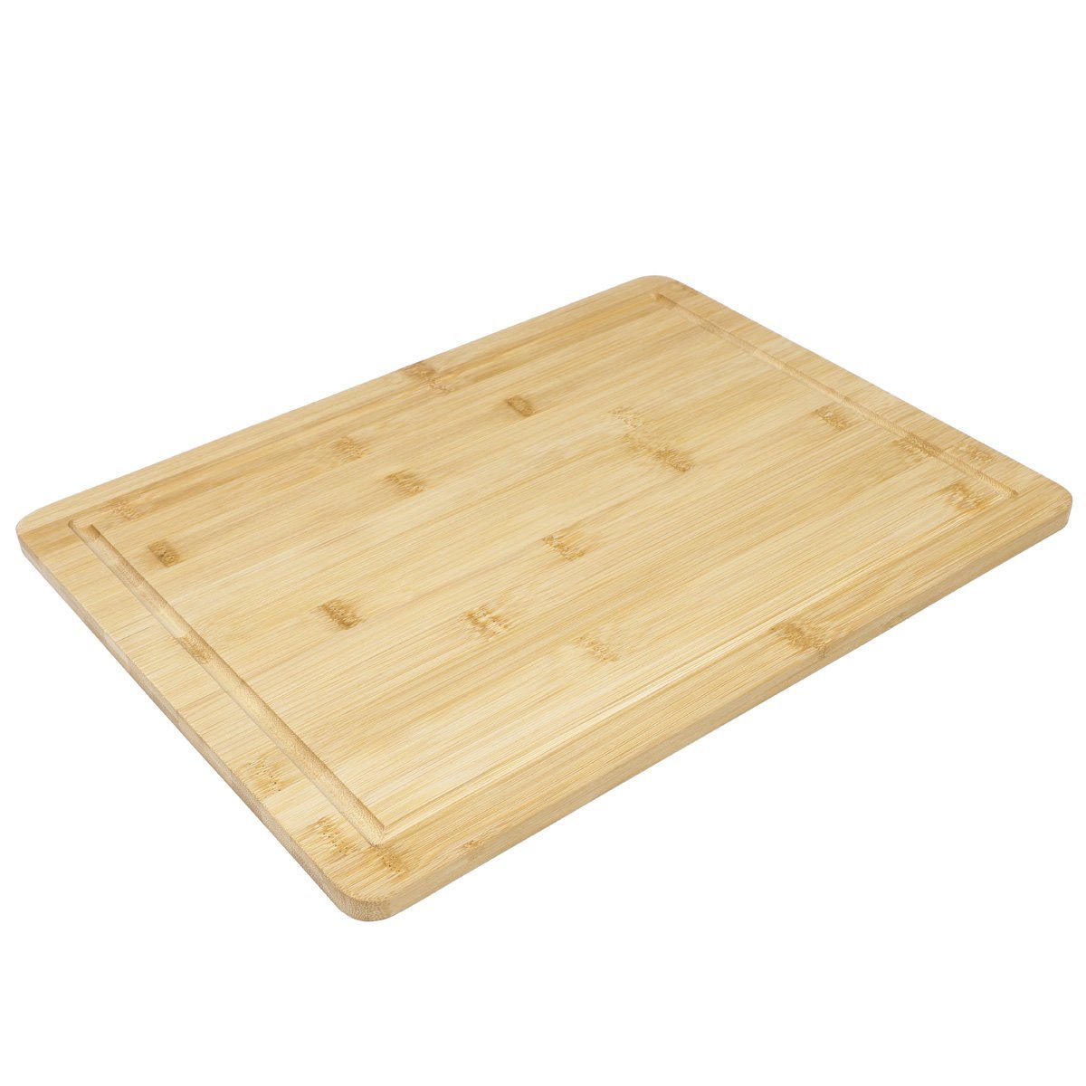 Haushalt International Schneidebrett Schneidebrett / Vesperbrett - Bambus - geölt - 40 x 30 x 1,2cm, Holz, (1-St)