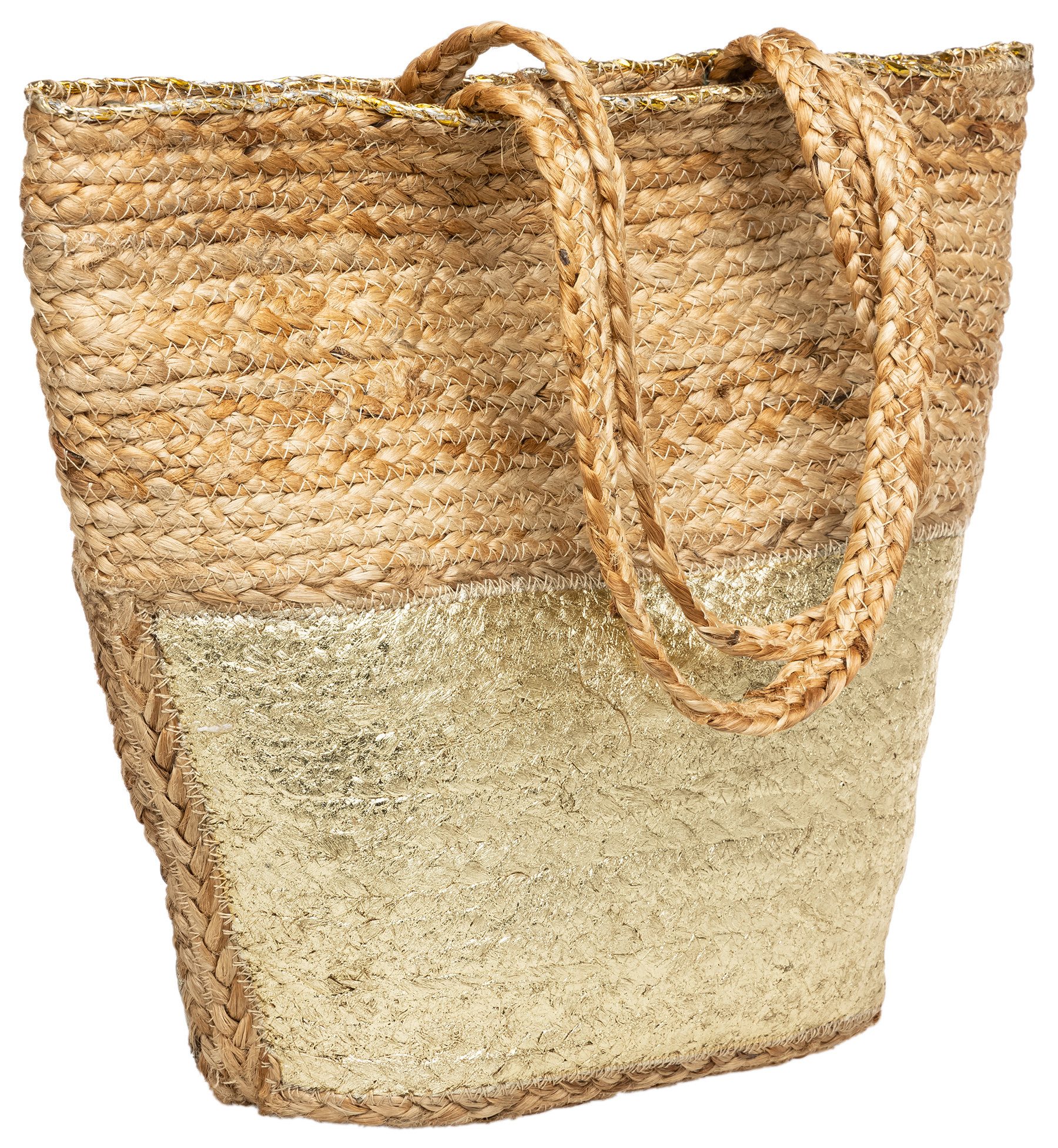 Caspar Strandtasche große Damen Schultertasche aus günstig online kaufen