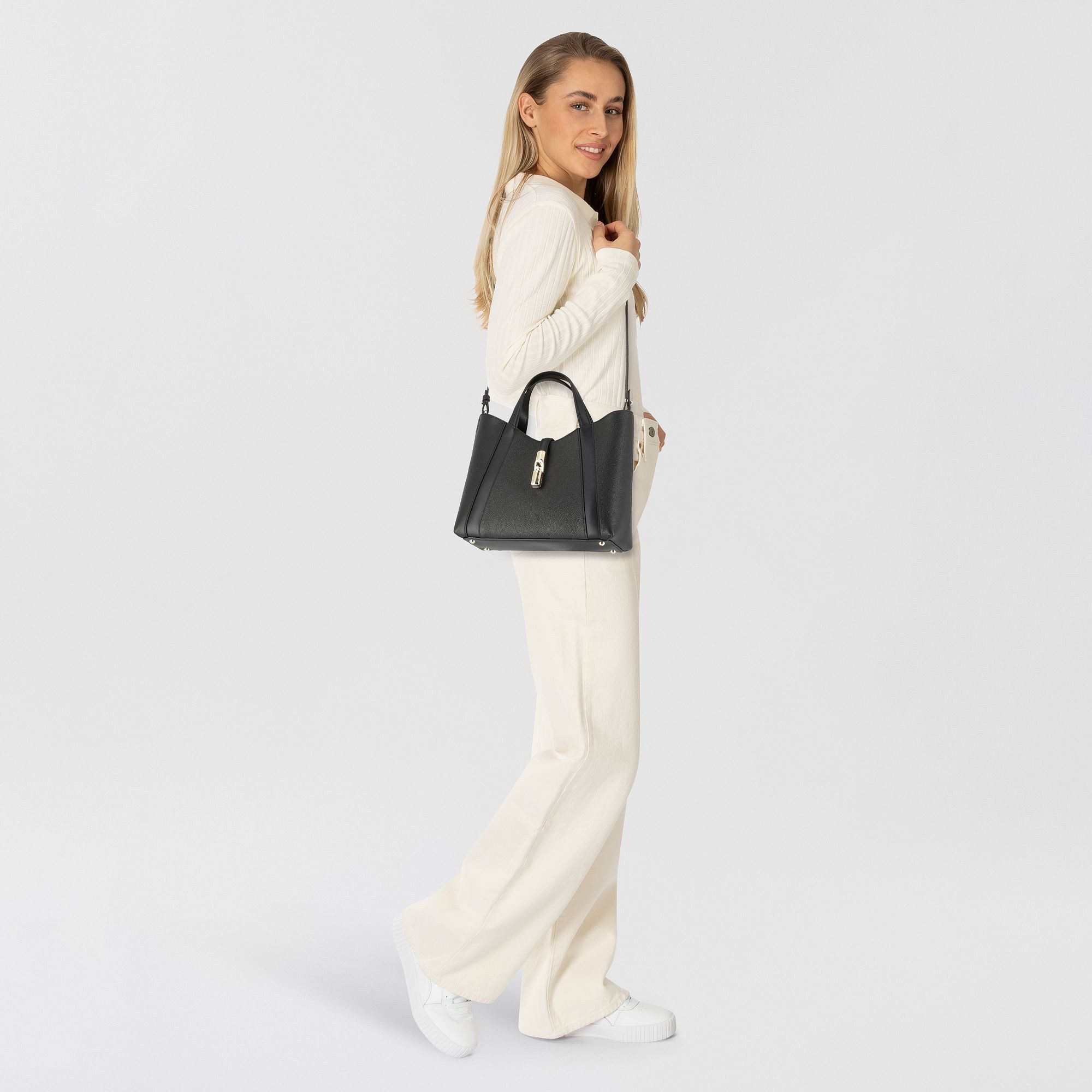 Furla Shopper Goccia, Leder