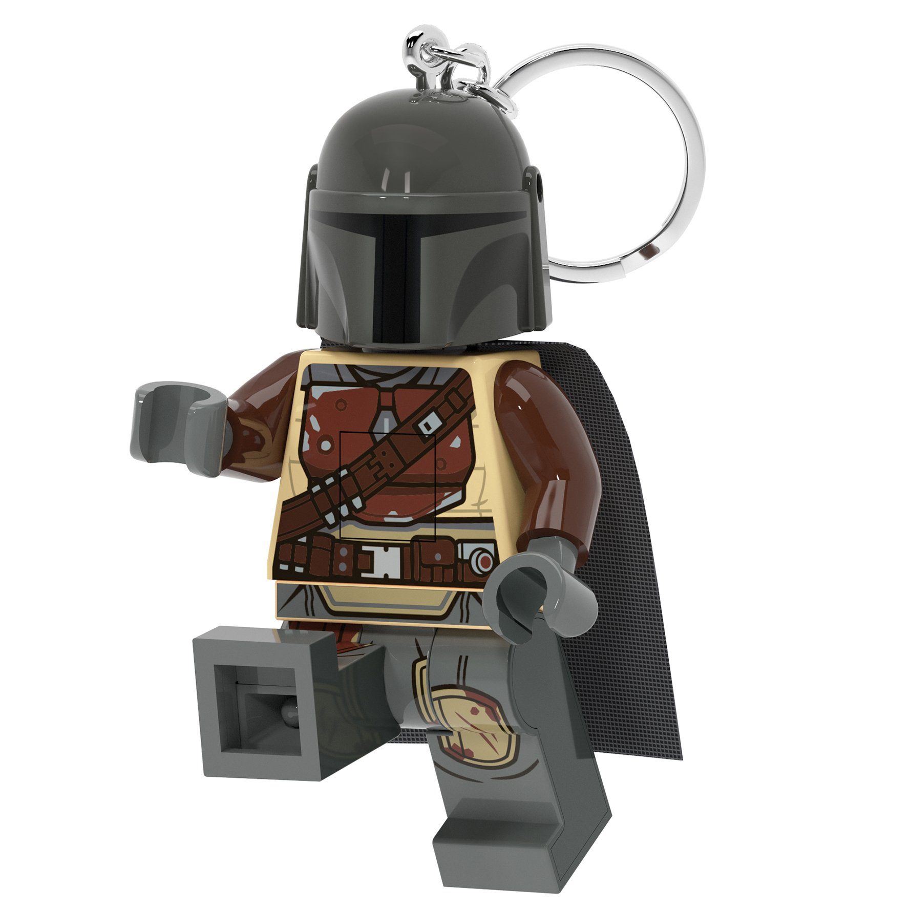 LEGO Schlüsselanhänger The Schlüssel Joy Toy mit Mandalorian anhänger Taschenlampe