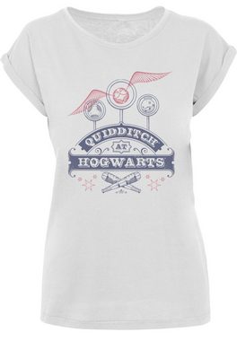 F4NT4STIC T-Shirt Harry Potter Quidditch At Hogwarts Print