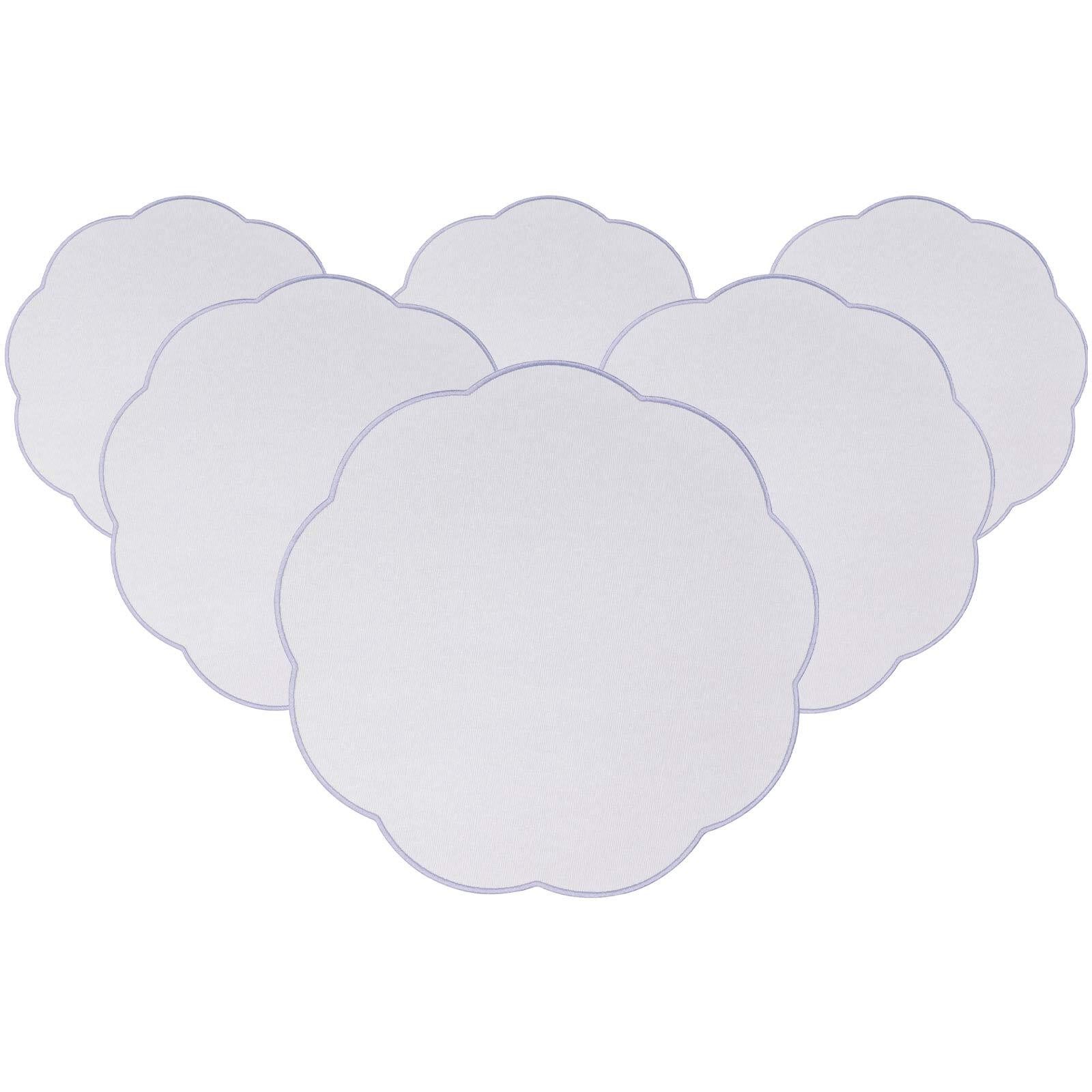 Villeroy & Boch Fleur Accessoires Platzsets ø 40 cm 6er Set, (6-St)