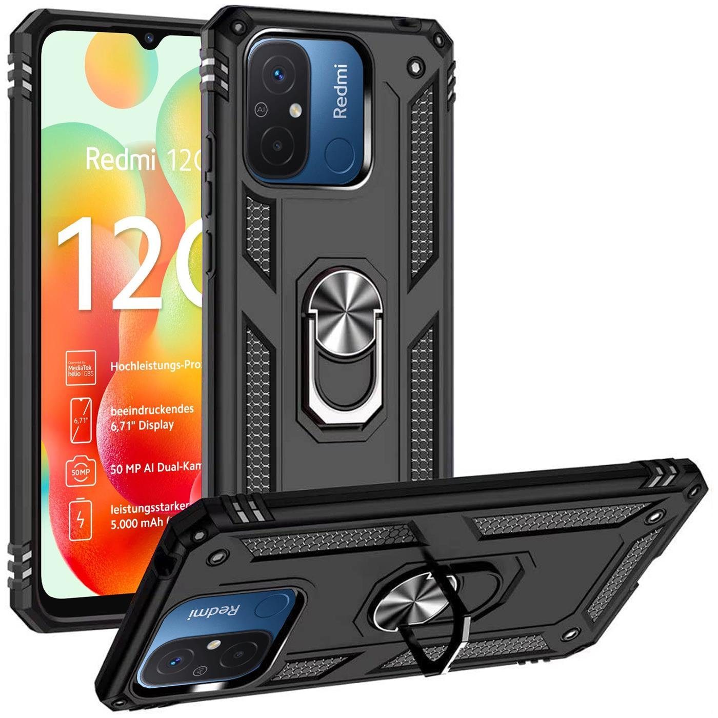 Handyhülle Armor Shield Case für Xiaomi Redmi 12C