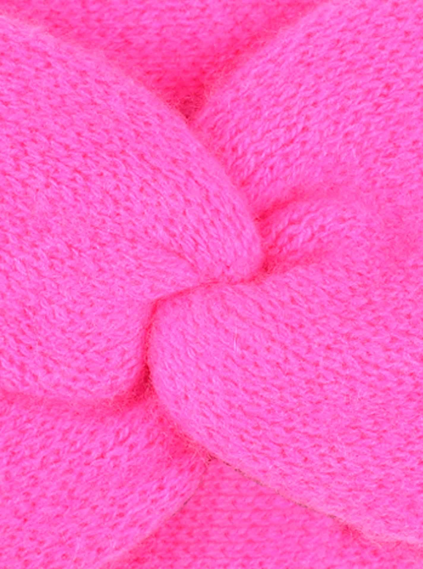 Zwillingsherz Stirnband "Classic" Knoten vorn, Cashmere, Feinstrick günstig online kaufen