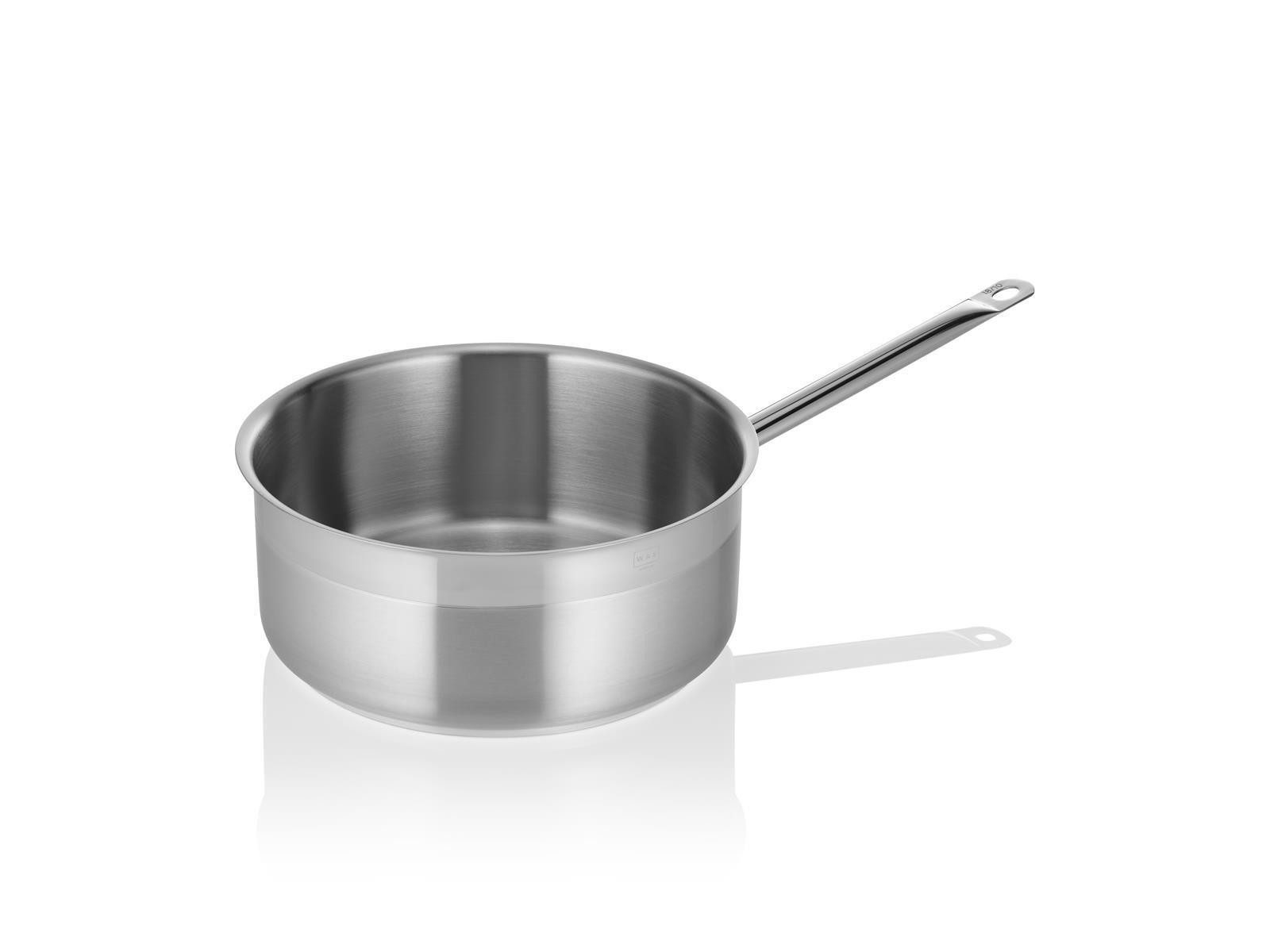 Gastro Spirit Kasserolle Stielkasserolle COOKWARE 21, Ø 28 cm, 7 l, Chromnickelstahl 18/10