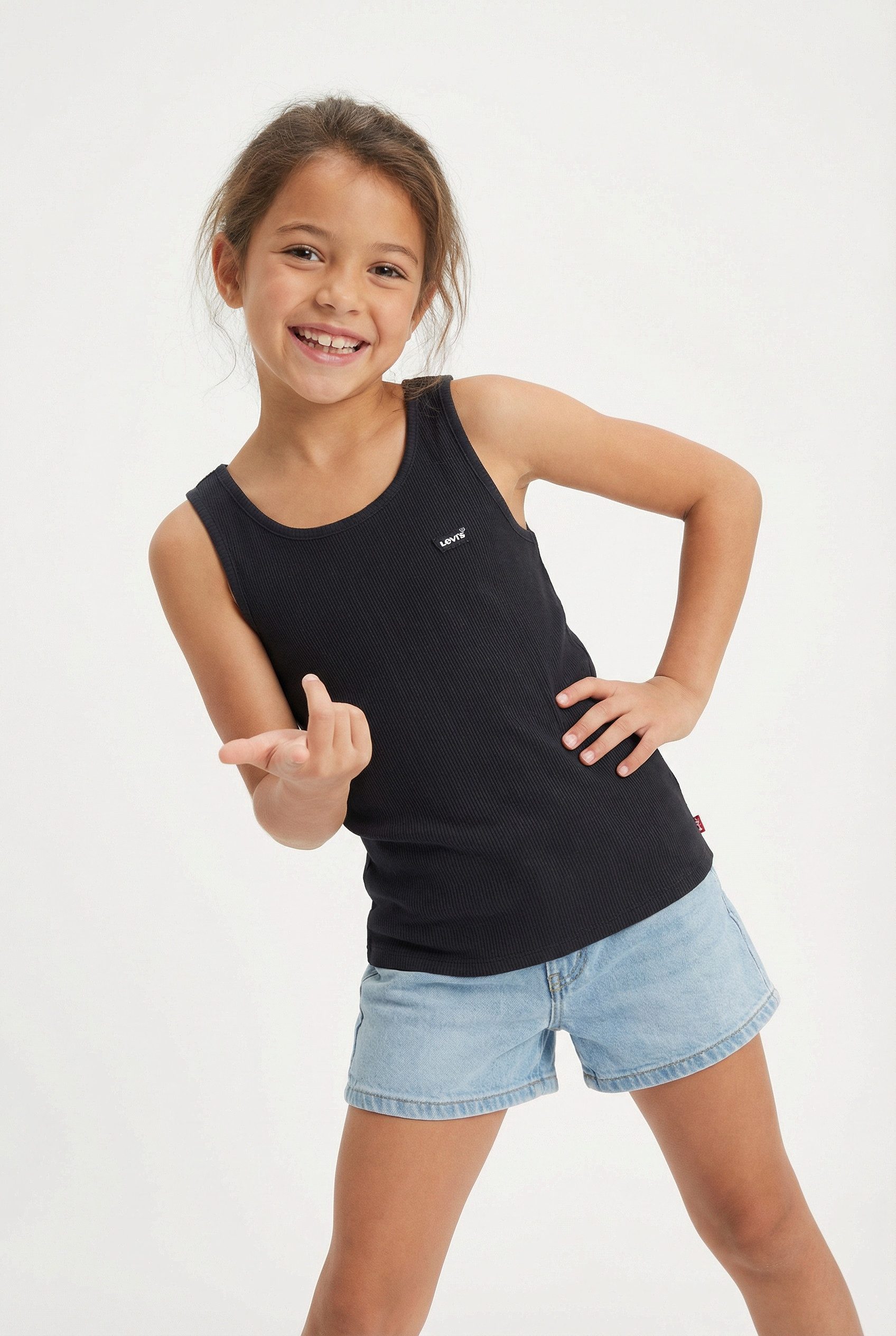 Levi's® Kids Ripptanktop LVG MEET AND GREET RIBBED TANK for GIRLS