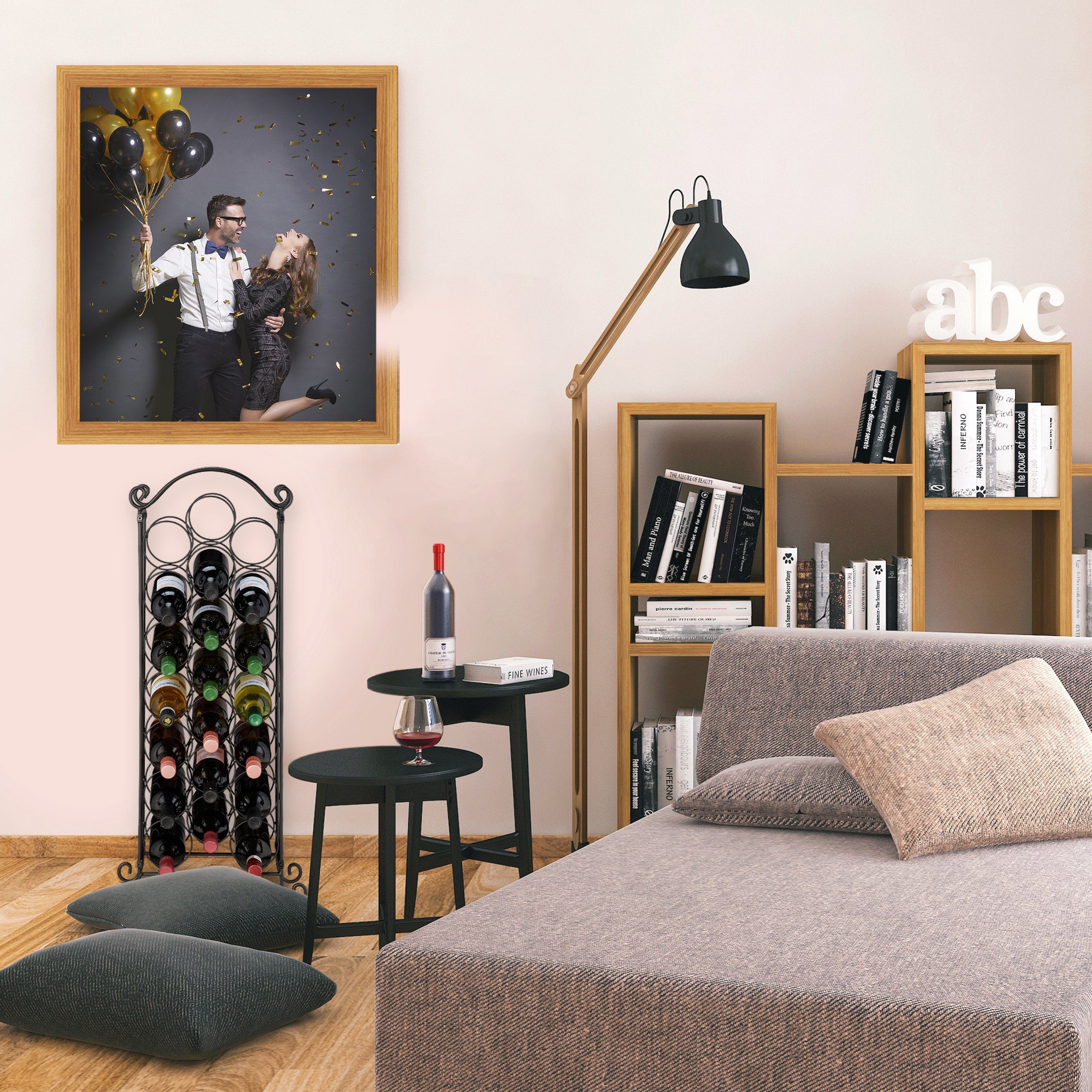 relaxdays Weinregal für 21 Flasche günstig online kaufen