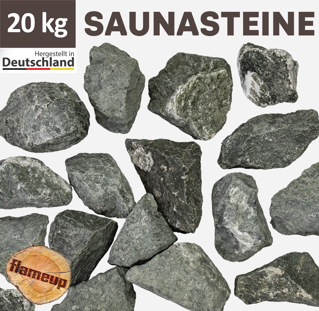 Flameup Saunasteine Saunasteine 20 kg 50 günstig online kaufen