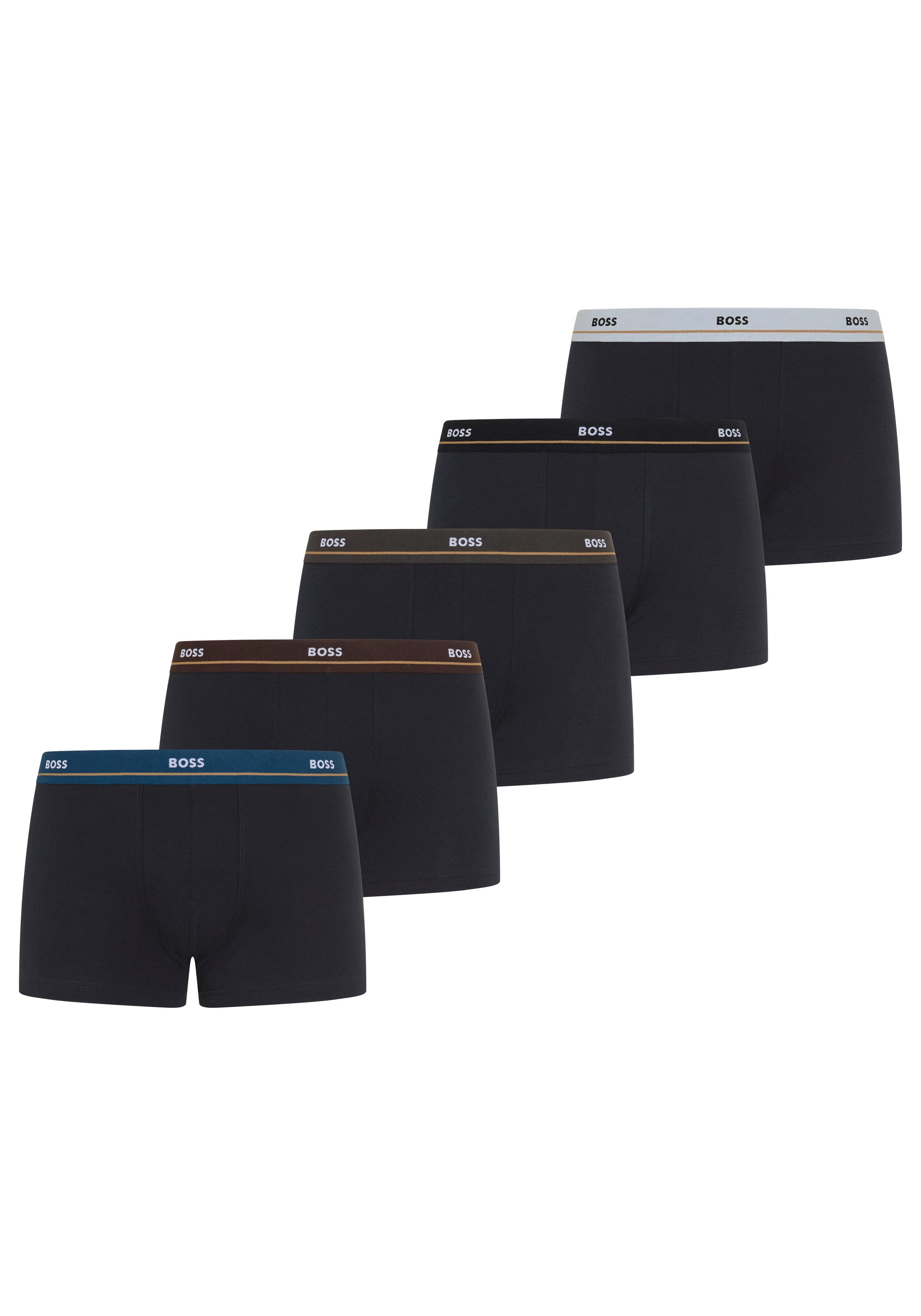 BOSS Trunk Trunk 5P Essential (Packung, 5-St., 5er) mit elastischem Bund