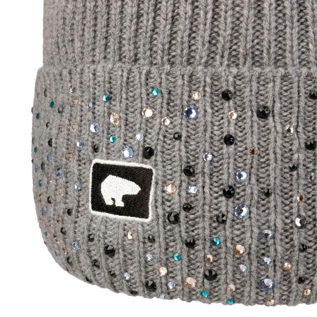 Eisbär Beanie (1-St) Umschlagmütze mit Umschlag, Made in Austria