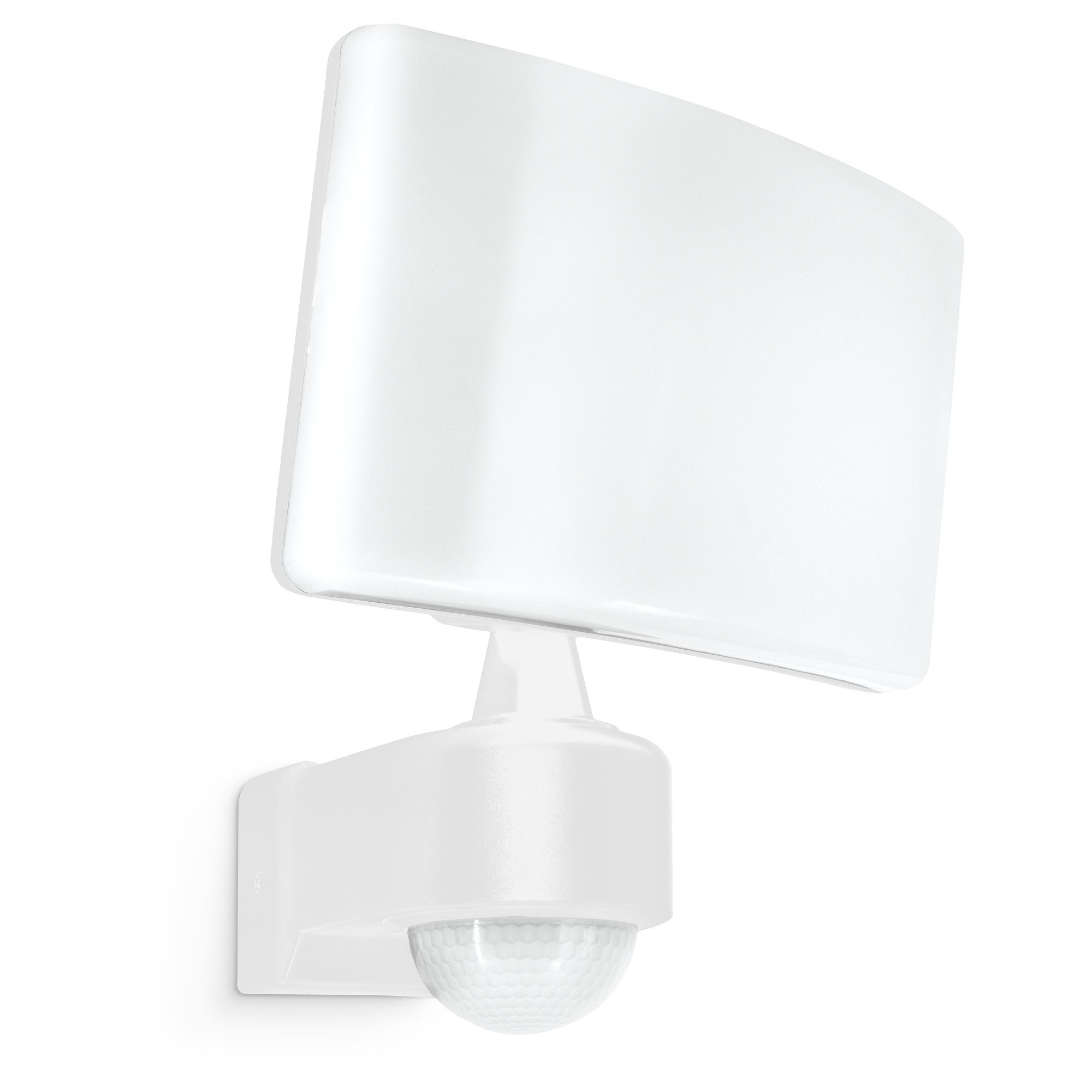 SSC-LUXon LED Außen-Wandleuchte NORSU Wandlampe Außen mit Bewegungsmelder hell schwenkbar 29W 230V, Neutralweiß