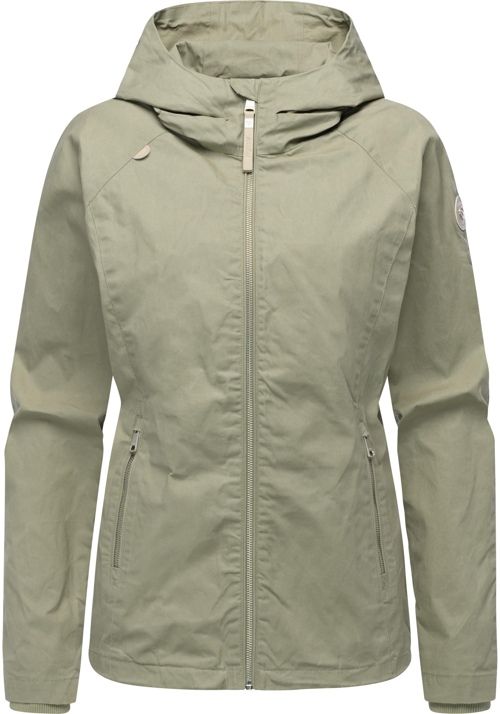 Ragwear Outdoorjacke Dizzea Vintage YOUMODO Beschichtete Damen Übergangsjac günstig online kaufen
