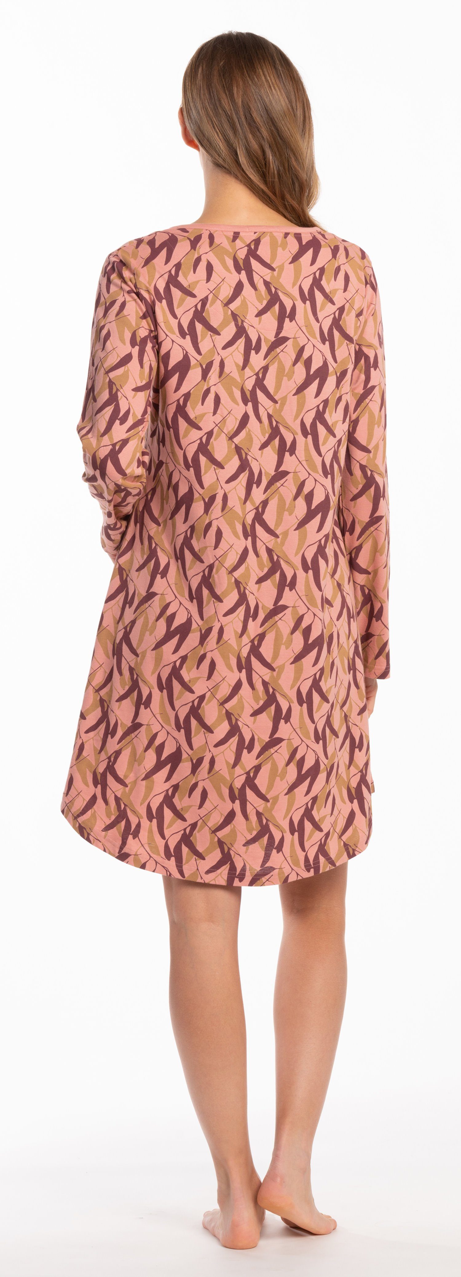 Eskimo Nachthemd Damen Schlafshirt (1-tlg) Baumwolle