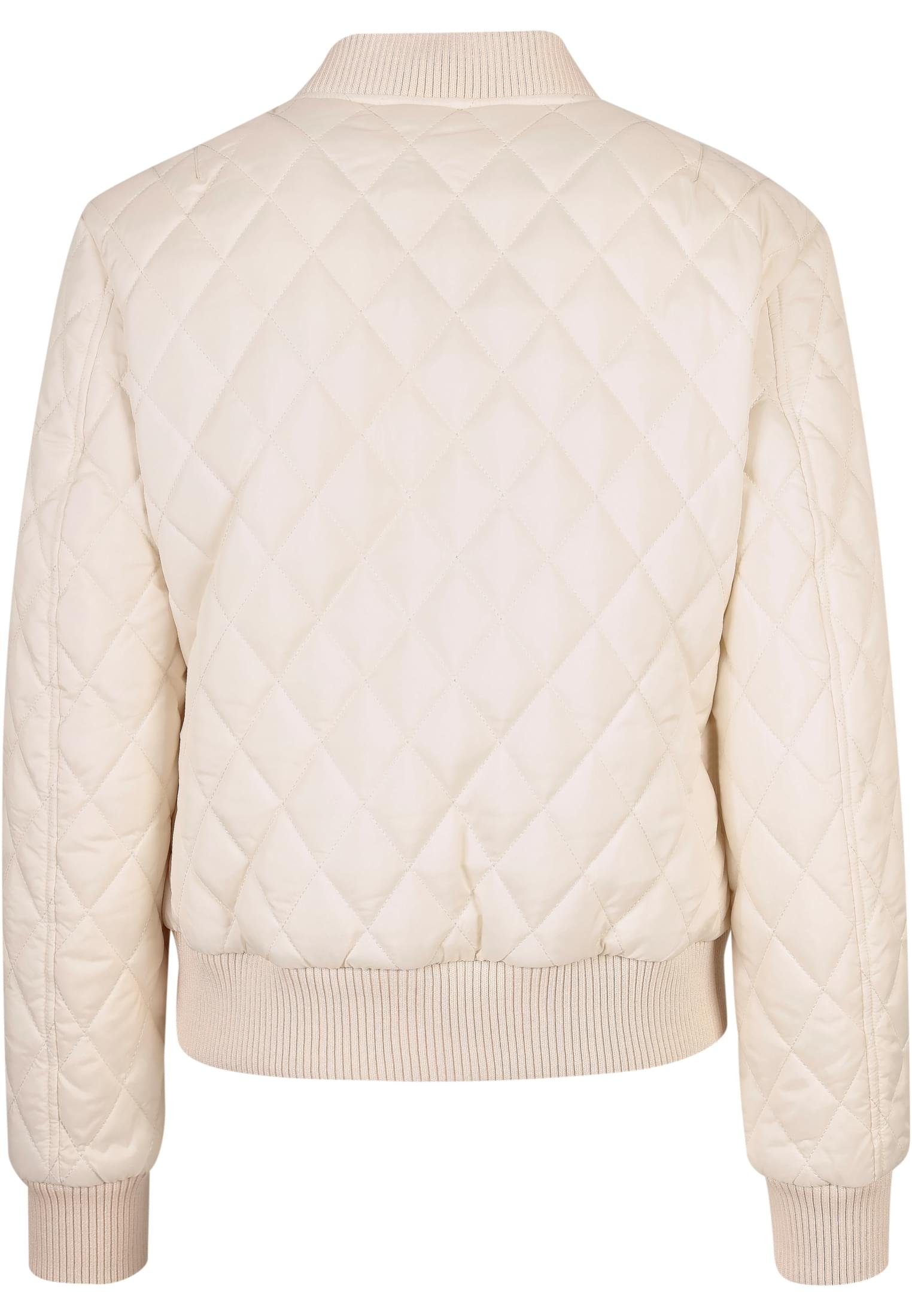 Ladies Diamond whitesand (1-St) URBAN Outdoorjacke Nylon Jacket Quilt Damen CLASSICS