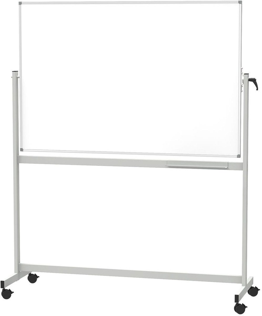 MAUL Magnettafel Mobiles Whiteboard Maulstandard drehbar Emaille 120x90cm