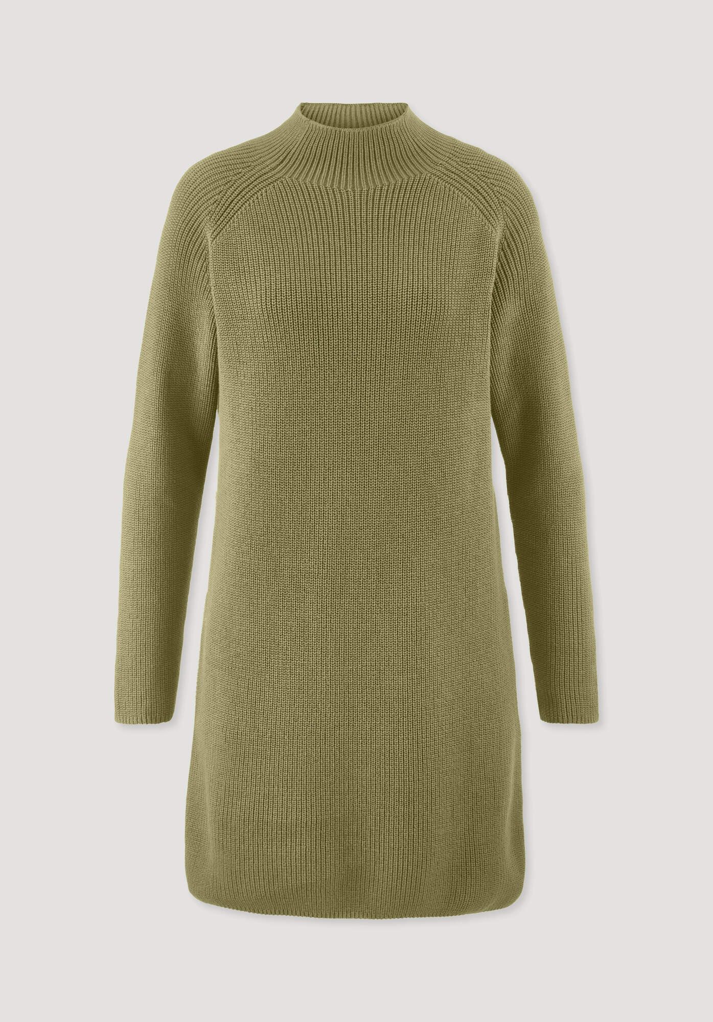Hessnatur Strickkleid Regular aus reiner Bio-Baumwolle (1-tlg)