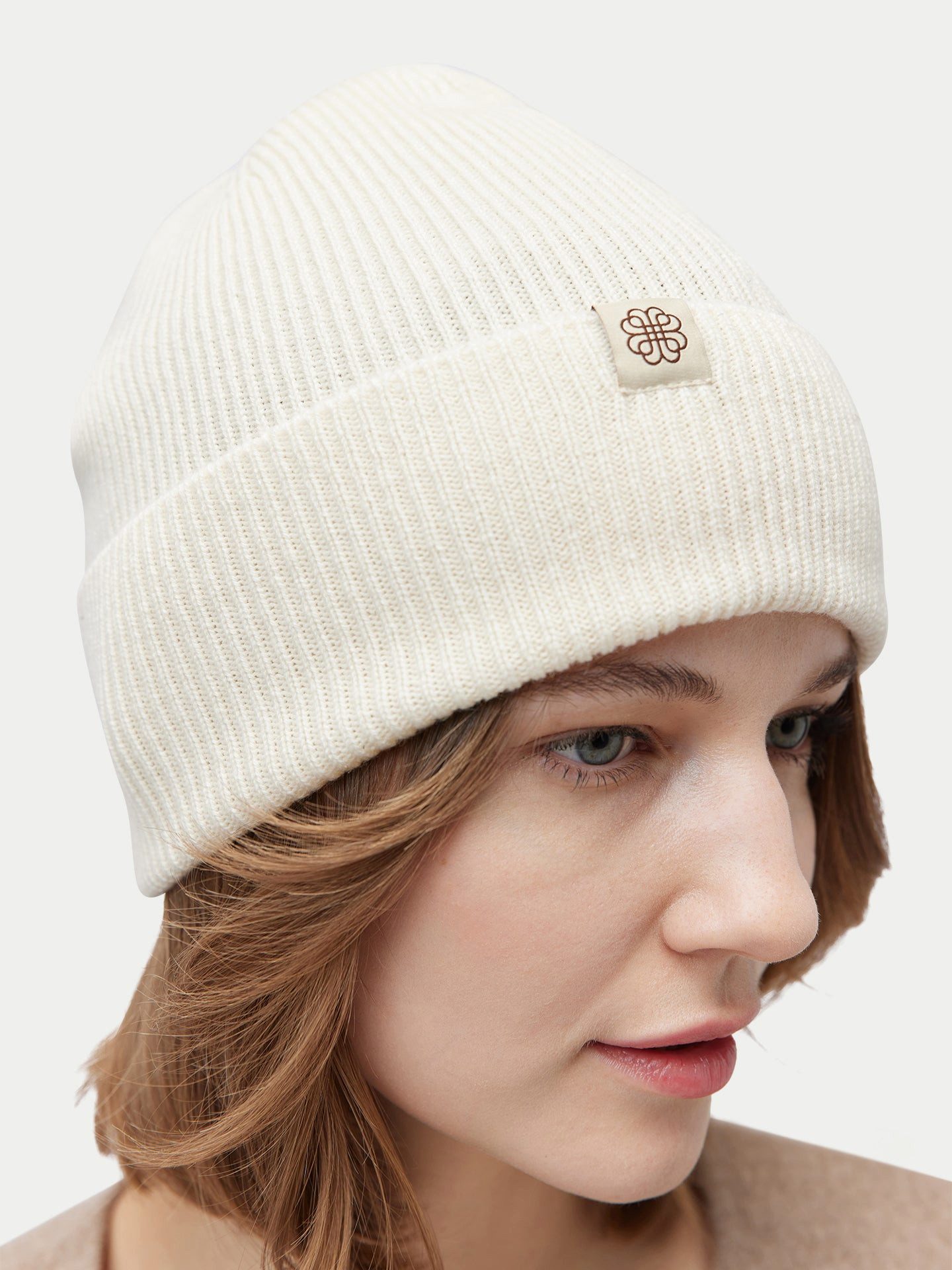 GOBI Cashmere Beanie Rippenstrick Kaschmir Mütze