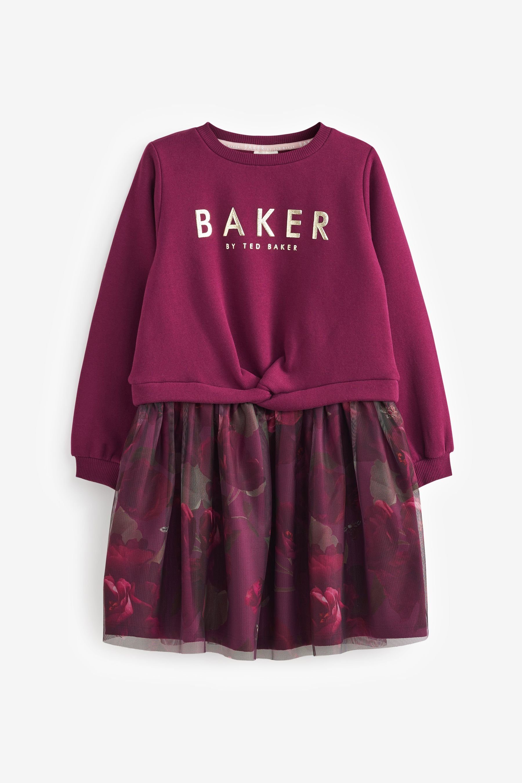 Baker by Ted Baker 2-in-1-Kleid Baker by Ted Baker Kleid im Lagenlook (1-tlg)