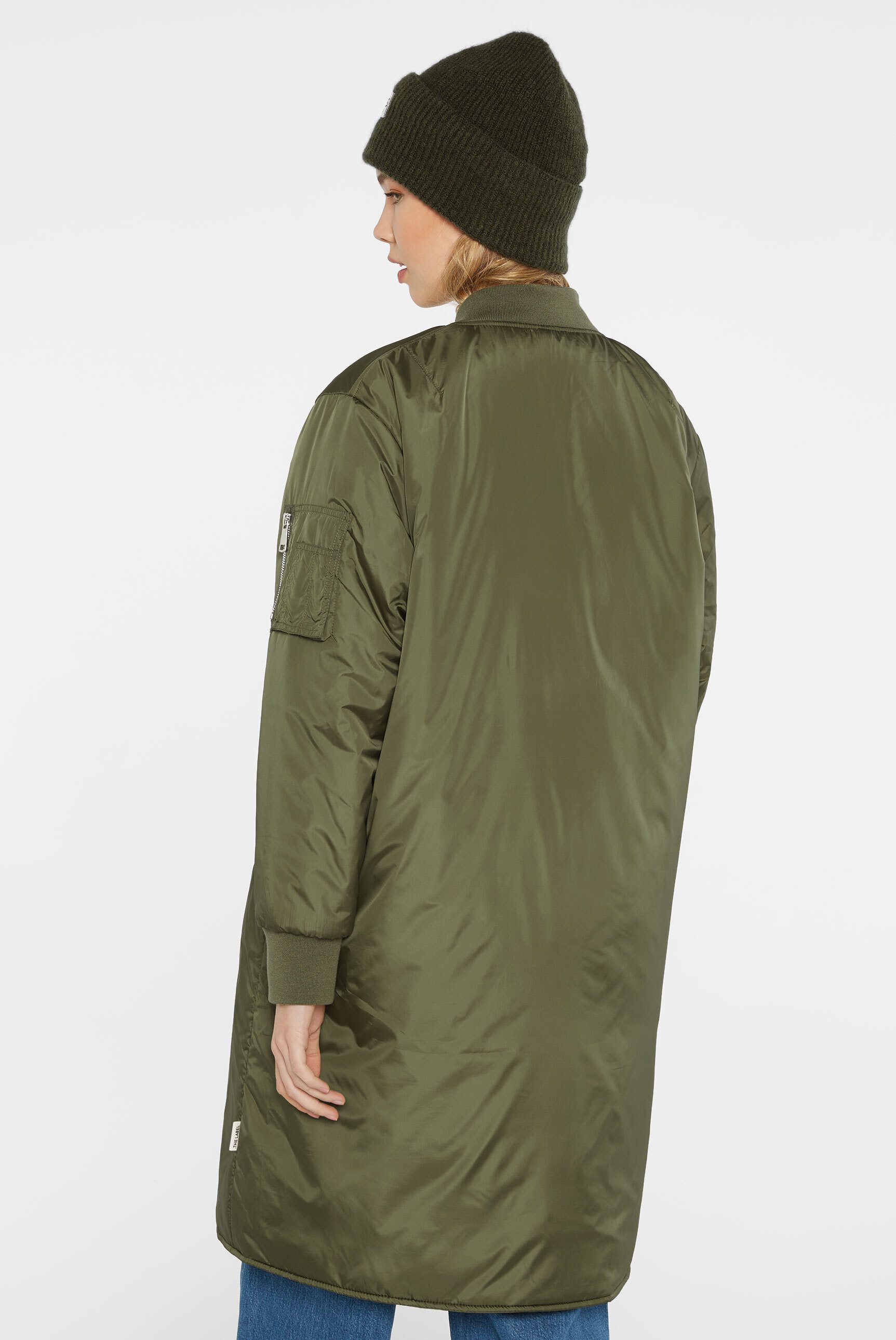 SENSES.THE LABEL Langjacke mit Two-Way-Zipper