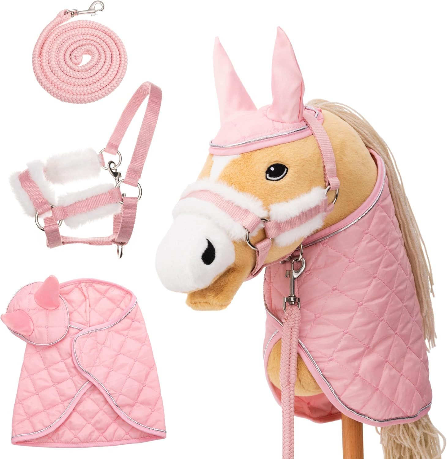 Hoofly Steckenpferd Hobby Horse Zubehör Set, (3er Set, Hobby Horse Zubehör Set)
