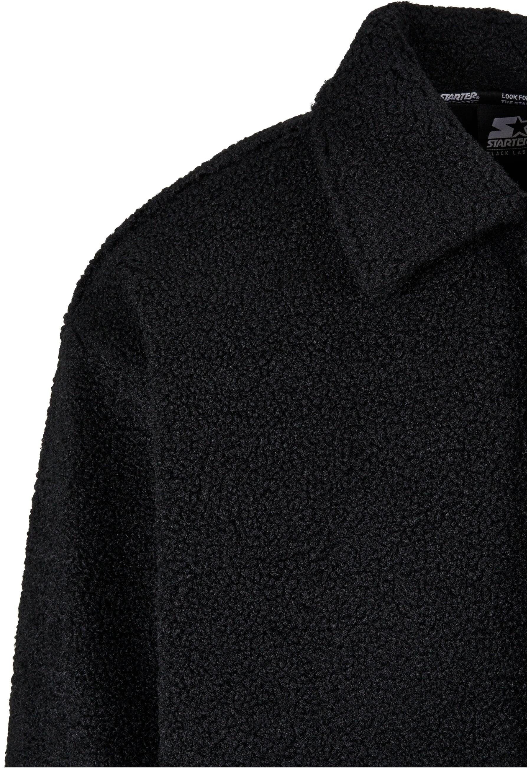 Starter (1-St) Jacket Sherpa black Winterjacke Shirt Starter Herren