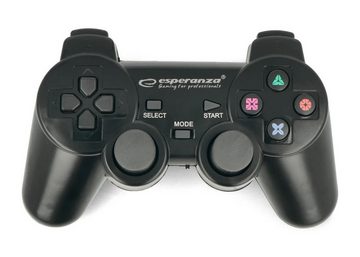 Esperanza Gamepad Gladiator Gaming-Controller für Computer + PlayStation Controller