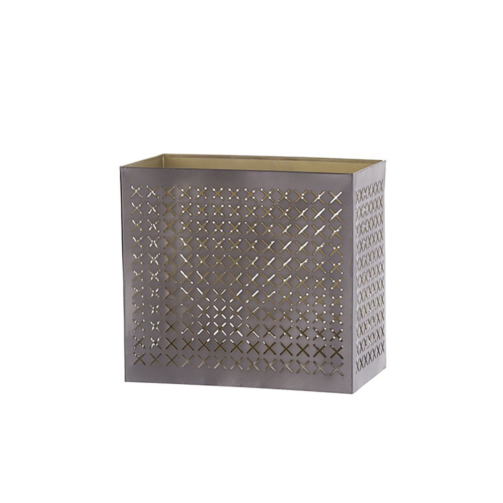 Fink Windlicht FINK Windlicht Alesto - gold-grau - H. 26cm x B. 28cm (1 Stück)