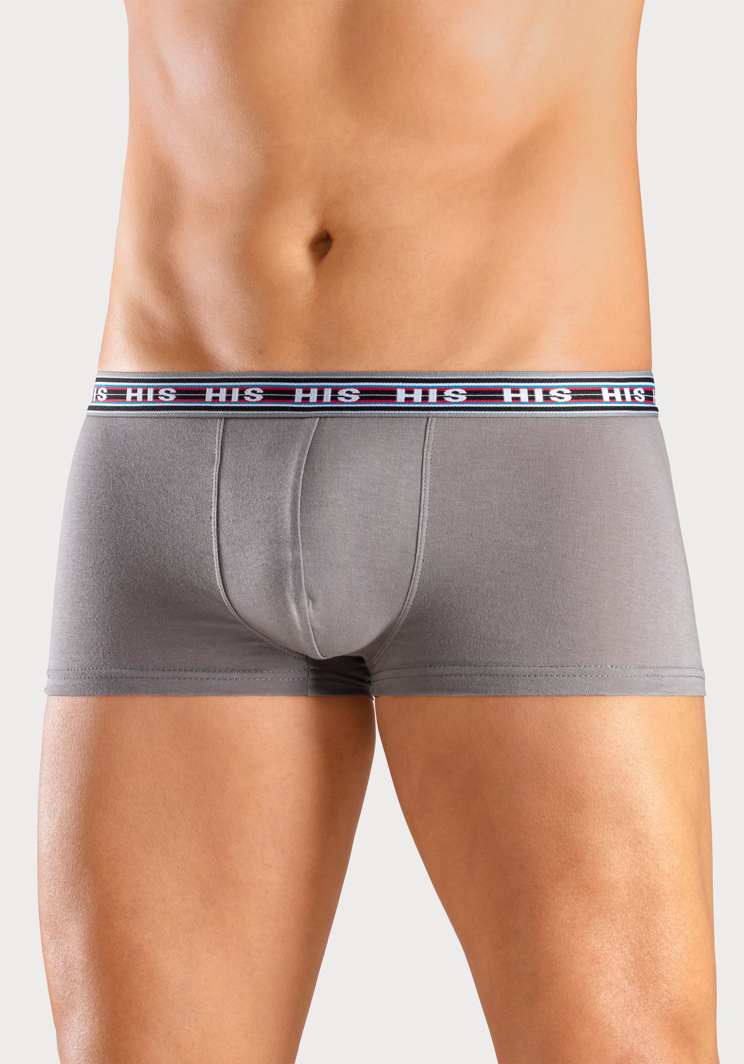 H.I.S Hipster (Packung, 5-St) knapp sitzende Boxershorts aus Baumwoll-Stretch