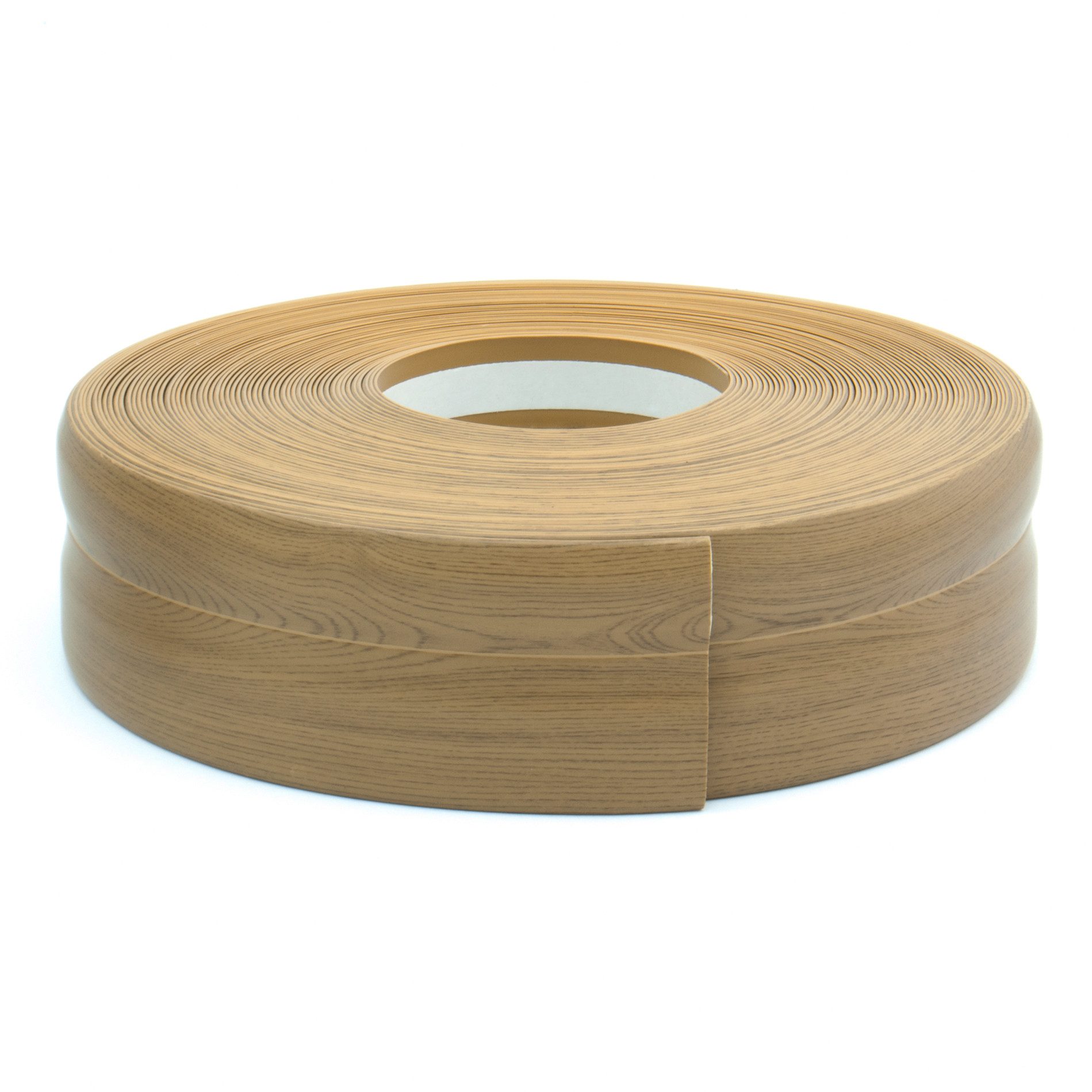 DQ-PP Sockelleiste DQ-PP WEICHSOCKELLEISTE 5m, 32x23mm, selbstklebend, Gummileiste, PVC, Sockelleiste, Abschlussleiste, Bodenleiste, Winkelprofil