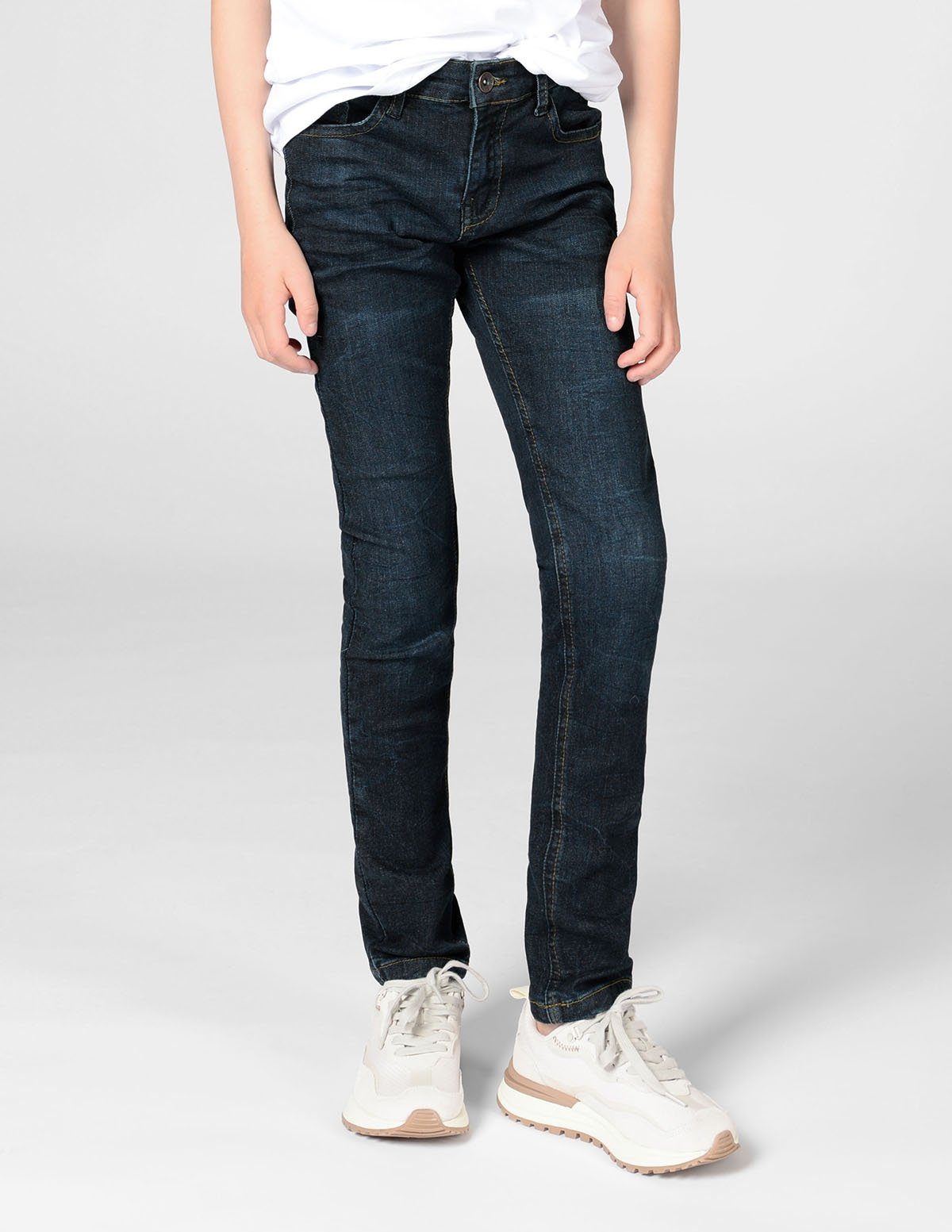 STACCATO Slim-fit-Jeans Jungen Jeans Kinder - Blue Denim  weitenverstellbarer Innenbund, gerade zulaufendes Hosenbein