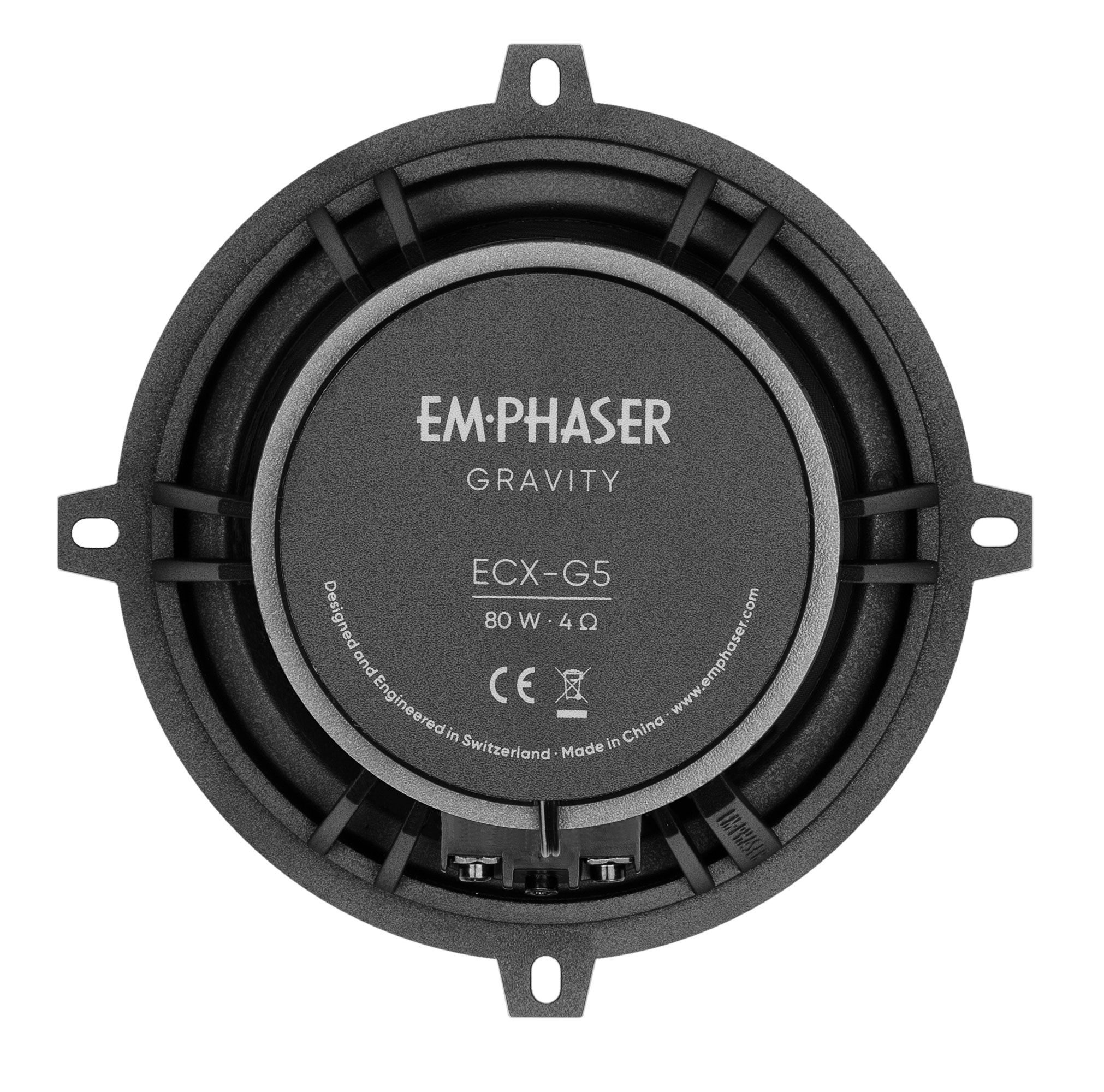Emphaser Gravity ECX-G5, 13 cm 2-Wege Koax Lautsprecher Auto-Lautsprecher (80 W)