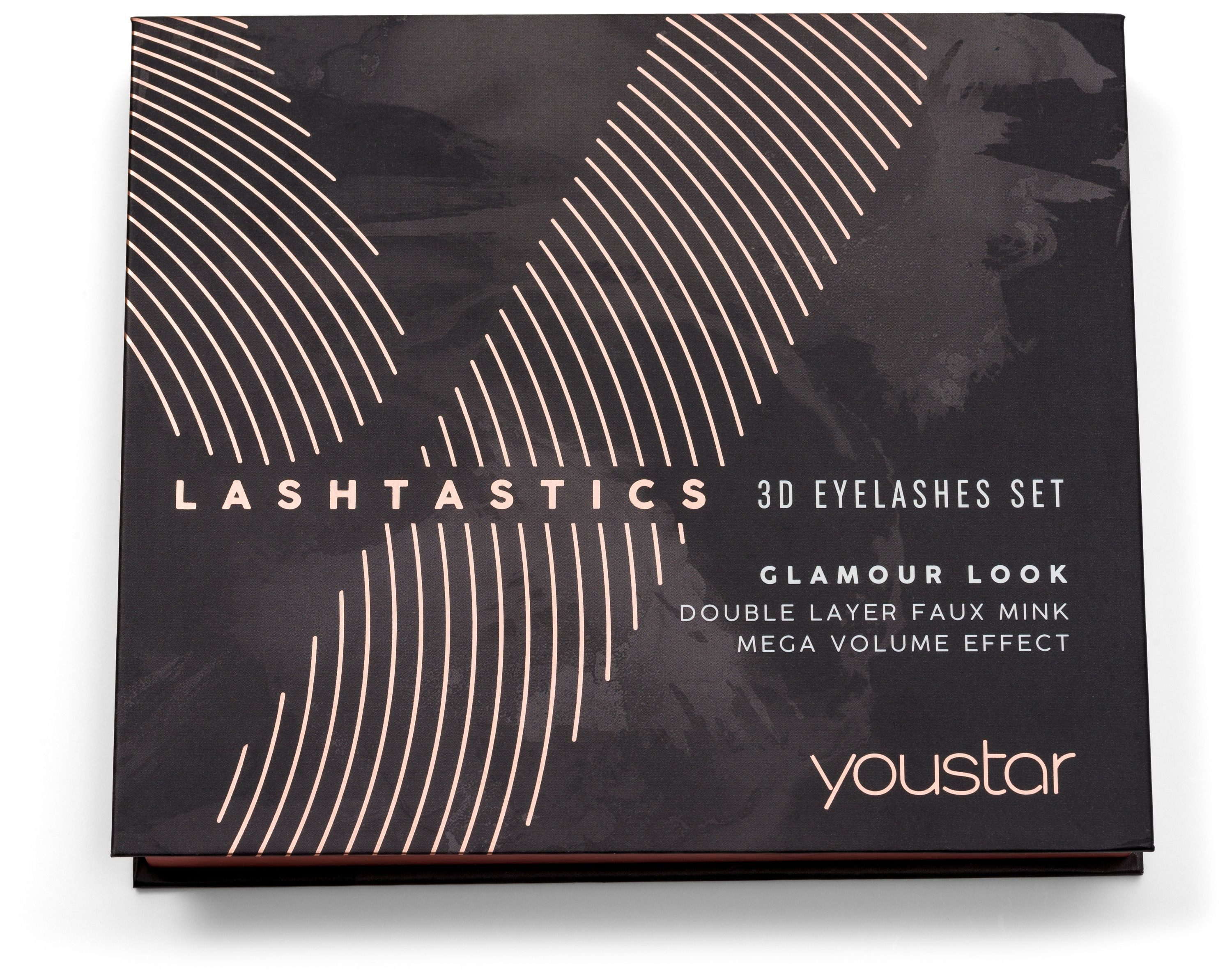 youstar Augen-Make-Up-Set youstar LASHTASTICS 3D Wimpern Set / Eyelash Set - Glamour Look