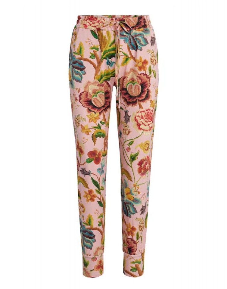 Essenza Pyjamahose Jules Roselina Evening Rose mit floralem Print
