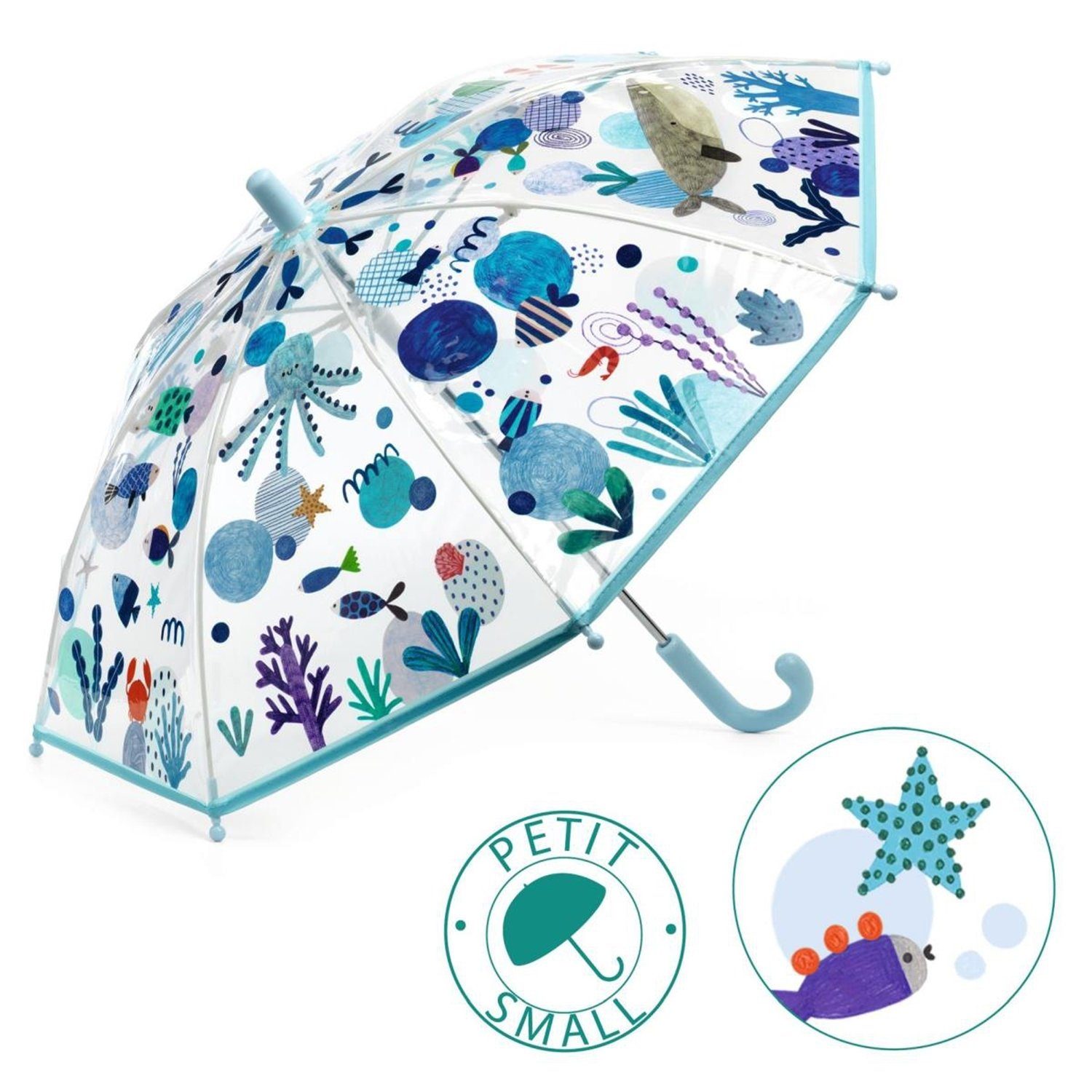 DJECO Spielzeug-Gartenset DD04727 Regenschirm Meer