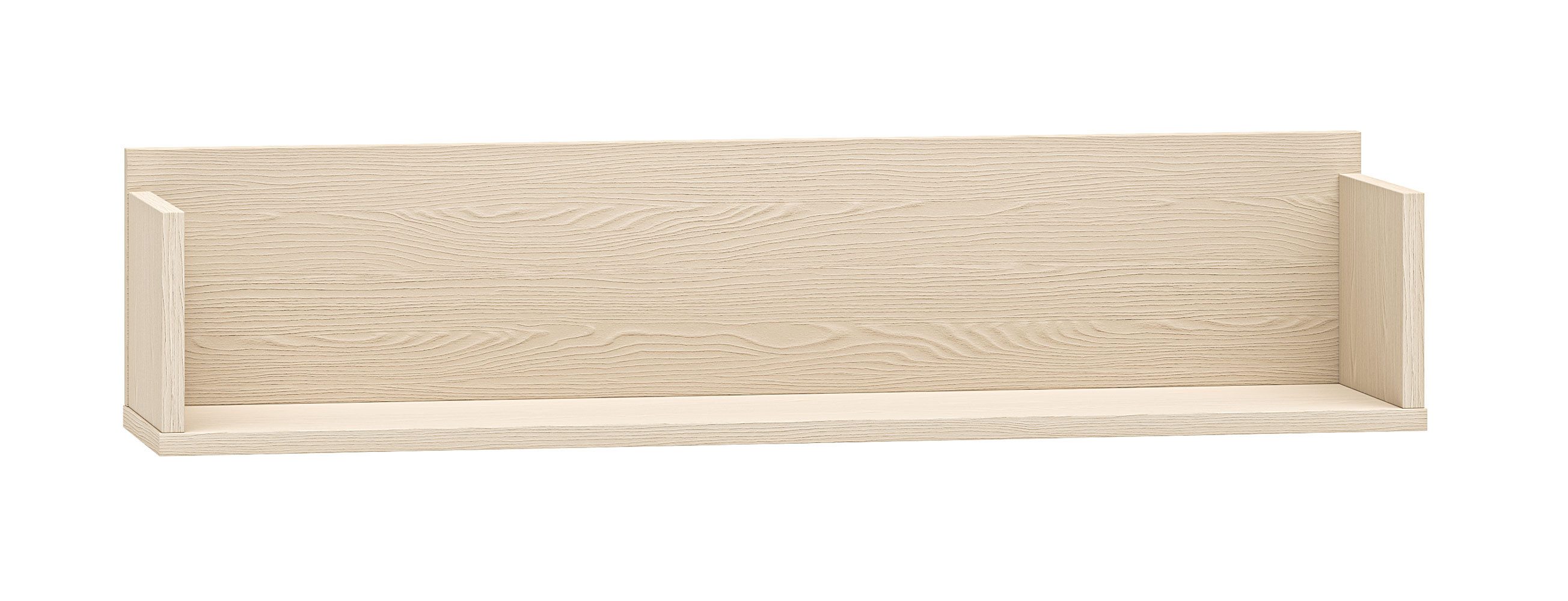 Feldmann-Wohnen Wandregal Mevel, mit Ablageboden 1-tlg., 90x20x20cm Wüstensand