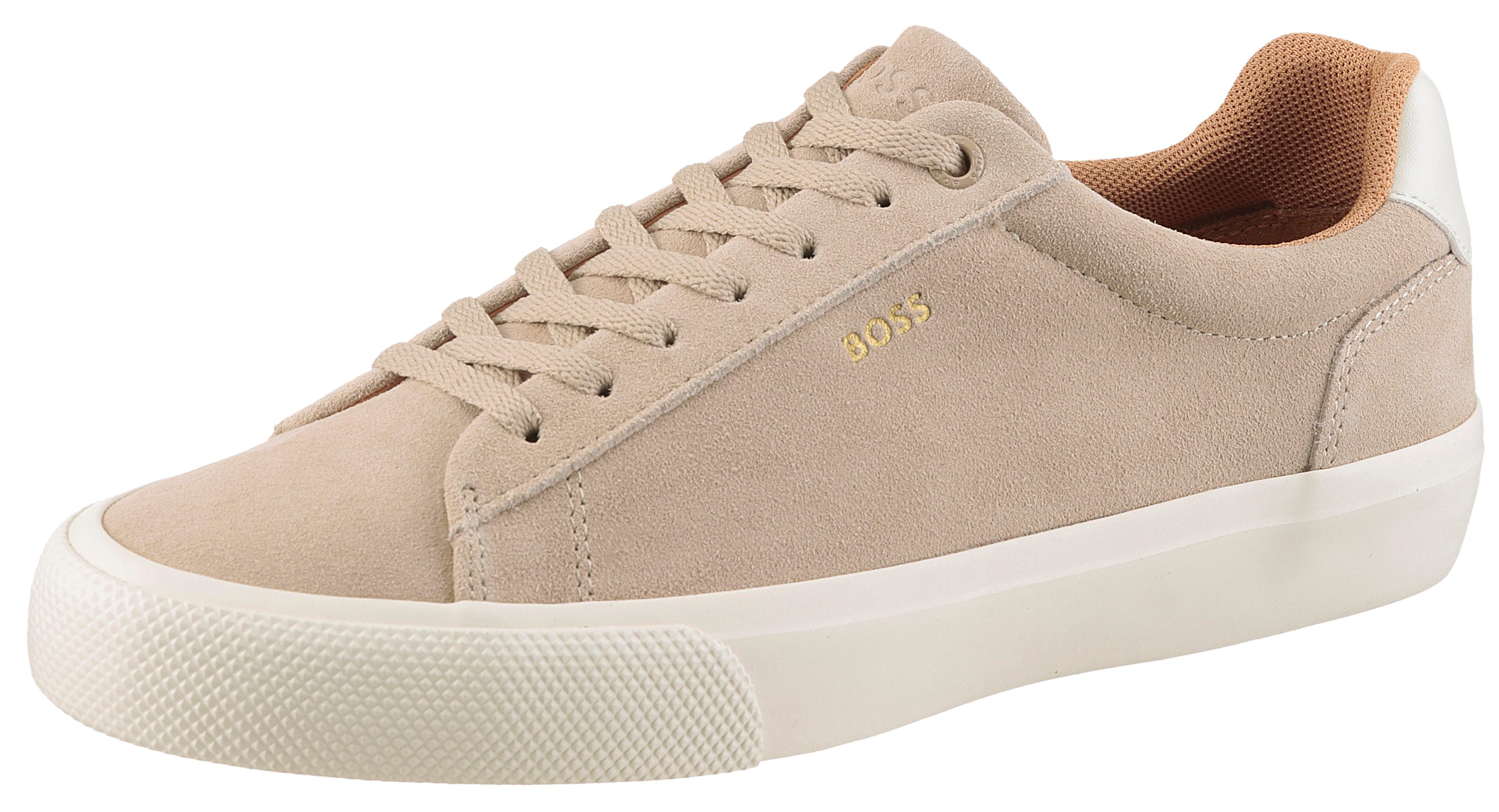 BOSS Aiden Tenn Sneaker, Halbschuh, Schnürschuh, Freizeitsneaker mit weiche günstig online kaufen