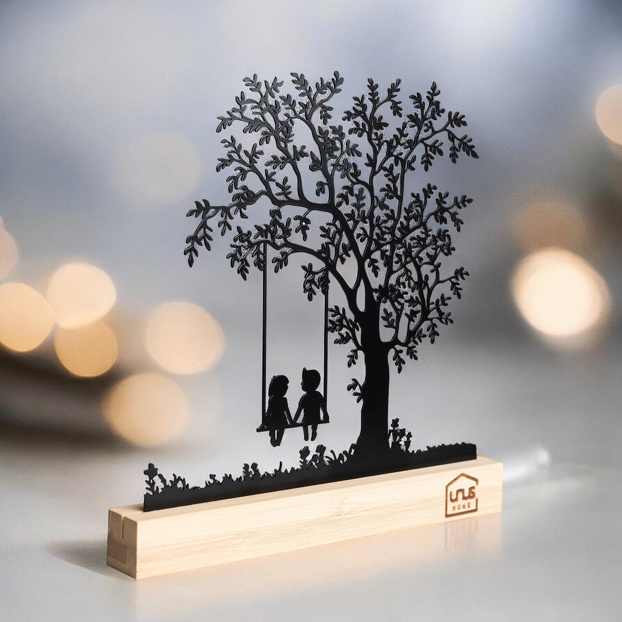 UNUS HOME Dekofigur Aufsteller Baum mit günstig online kaufen