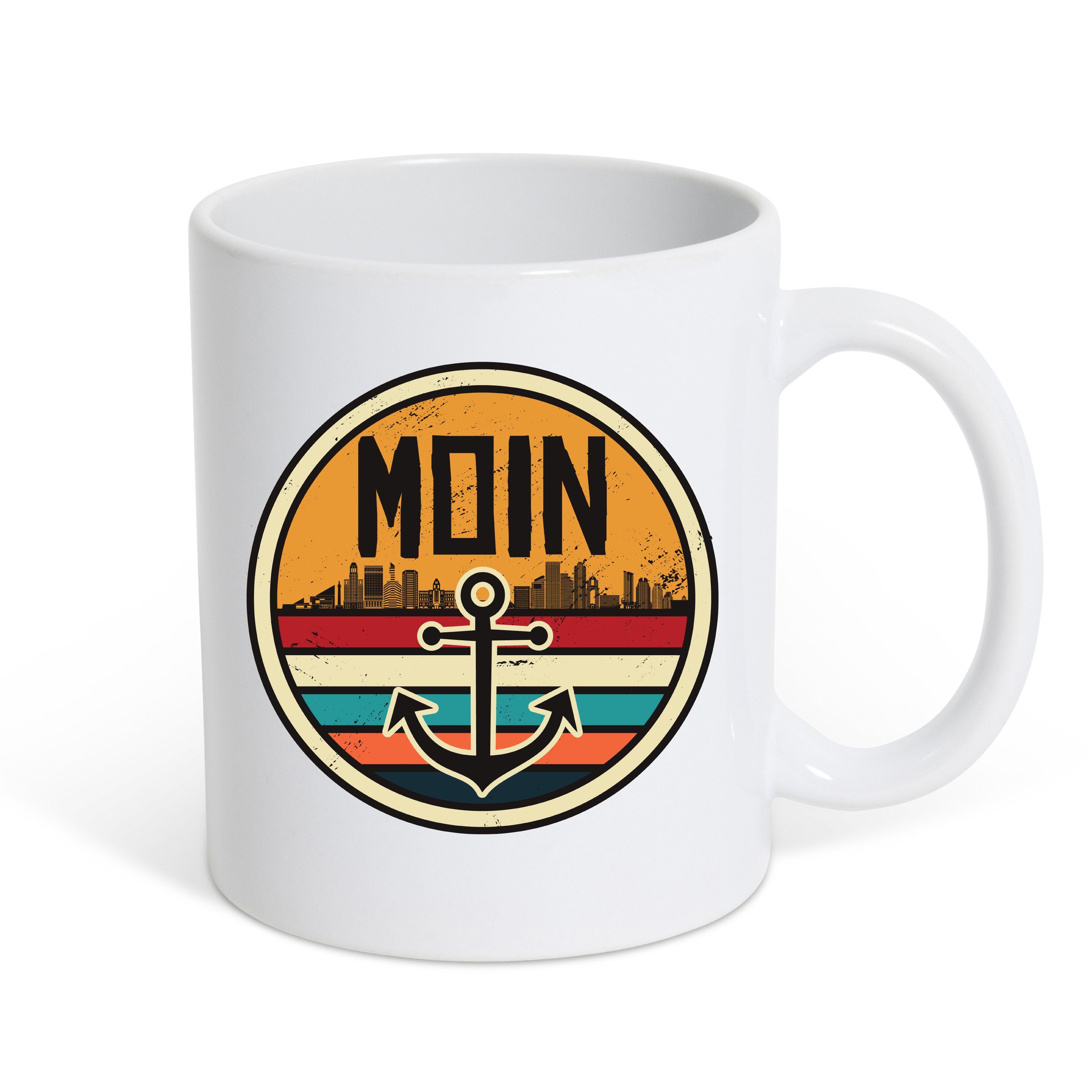 Tasse Moin Spruch Kaffeetasse Geschenk