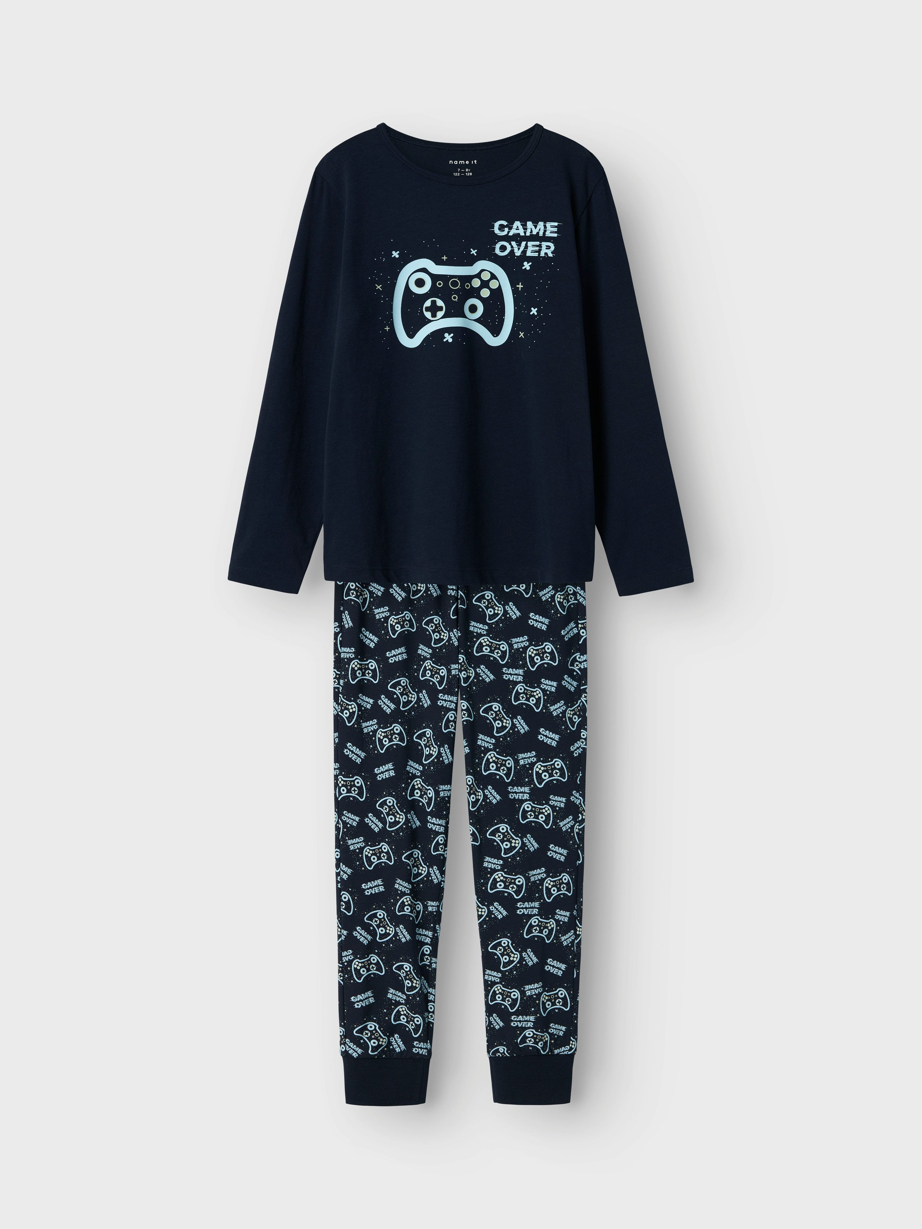Name It Schlafanzug NKMNIGHTSET SAPPHIRE GAME NOOS (Set, 2 tlg) in Basic-Form