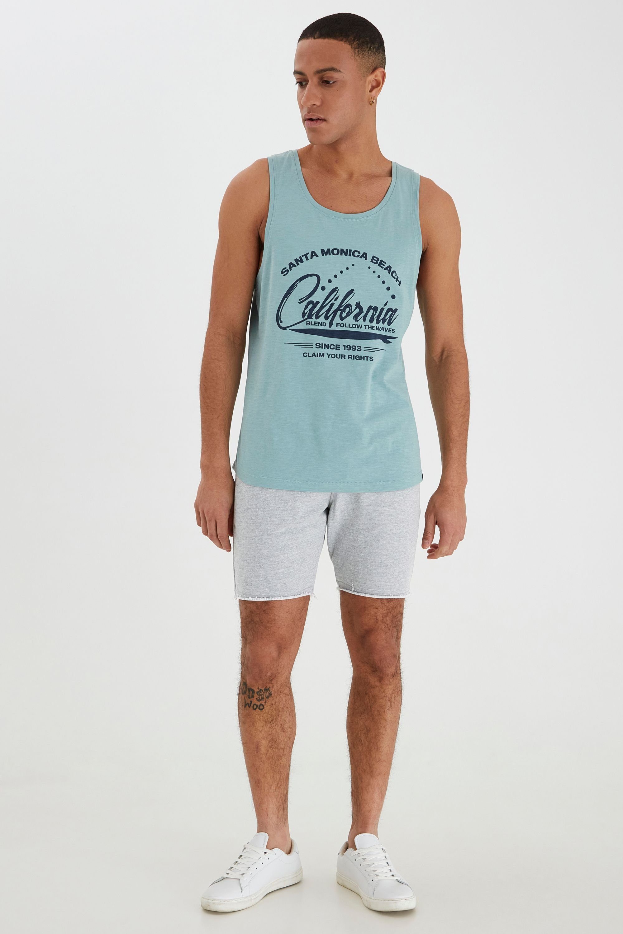 Blend Sweatshorts BHJulio Kurze Hose mit kontrastfarbenen Bund – Bild 3 von 5