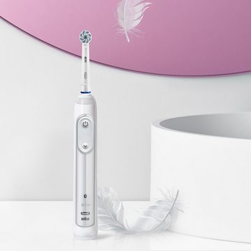 Oral-B Elektrische Zahnbürste Smart Sensitive, Aufsteckbürsten: 1 St., Speziell für Menschen mit empfindlichen Zähnen