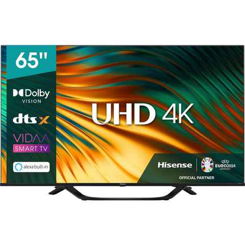 Hisense 65A66H LED-Fernseher (164 cm/65 Zoll, 4K Ultra HD, Smart-TV)