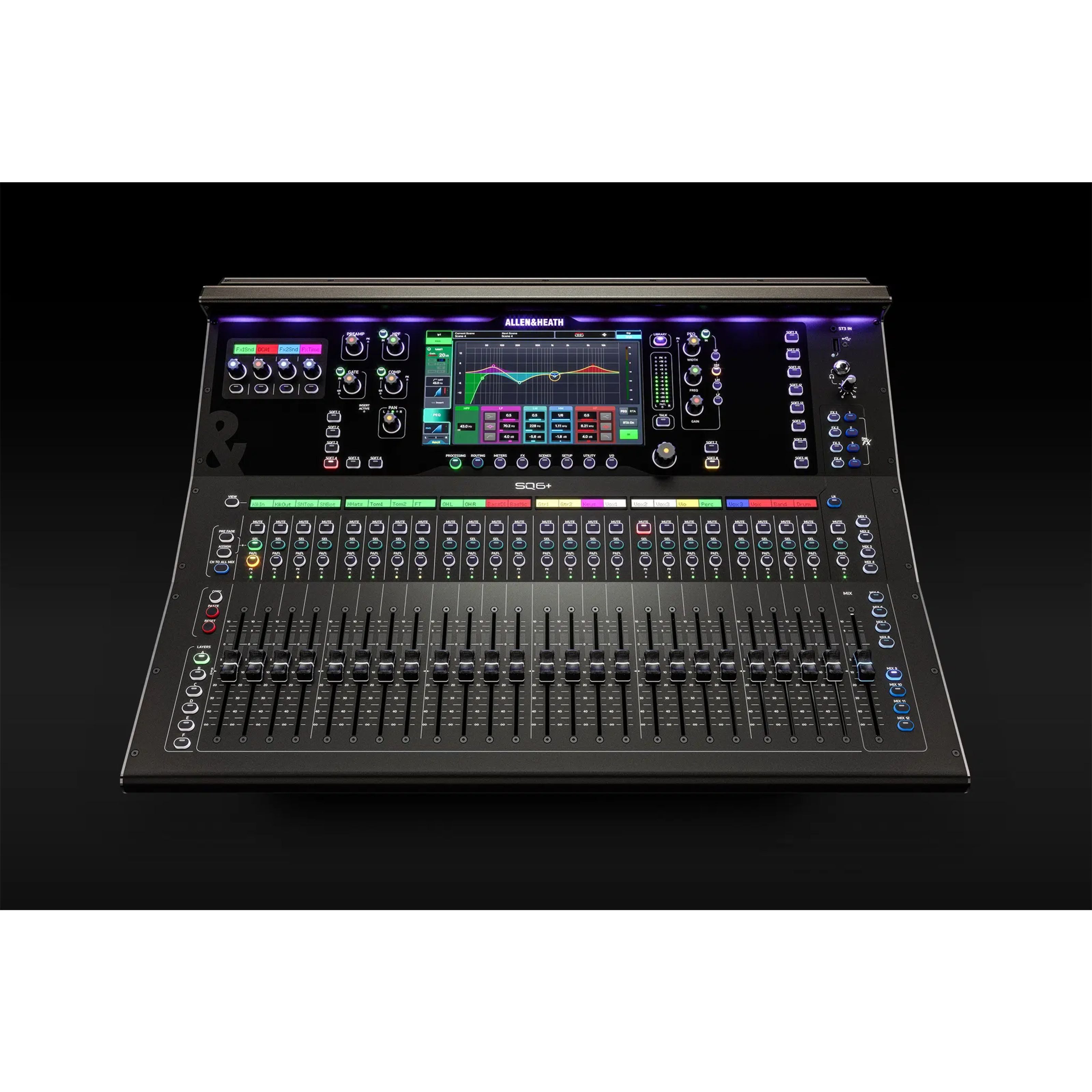 Allen & Heath Mischpult, (PA Mischpulte, Digital Mixer), SQ-6+ Digital Mixer - Digital Mixer