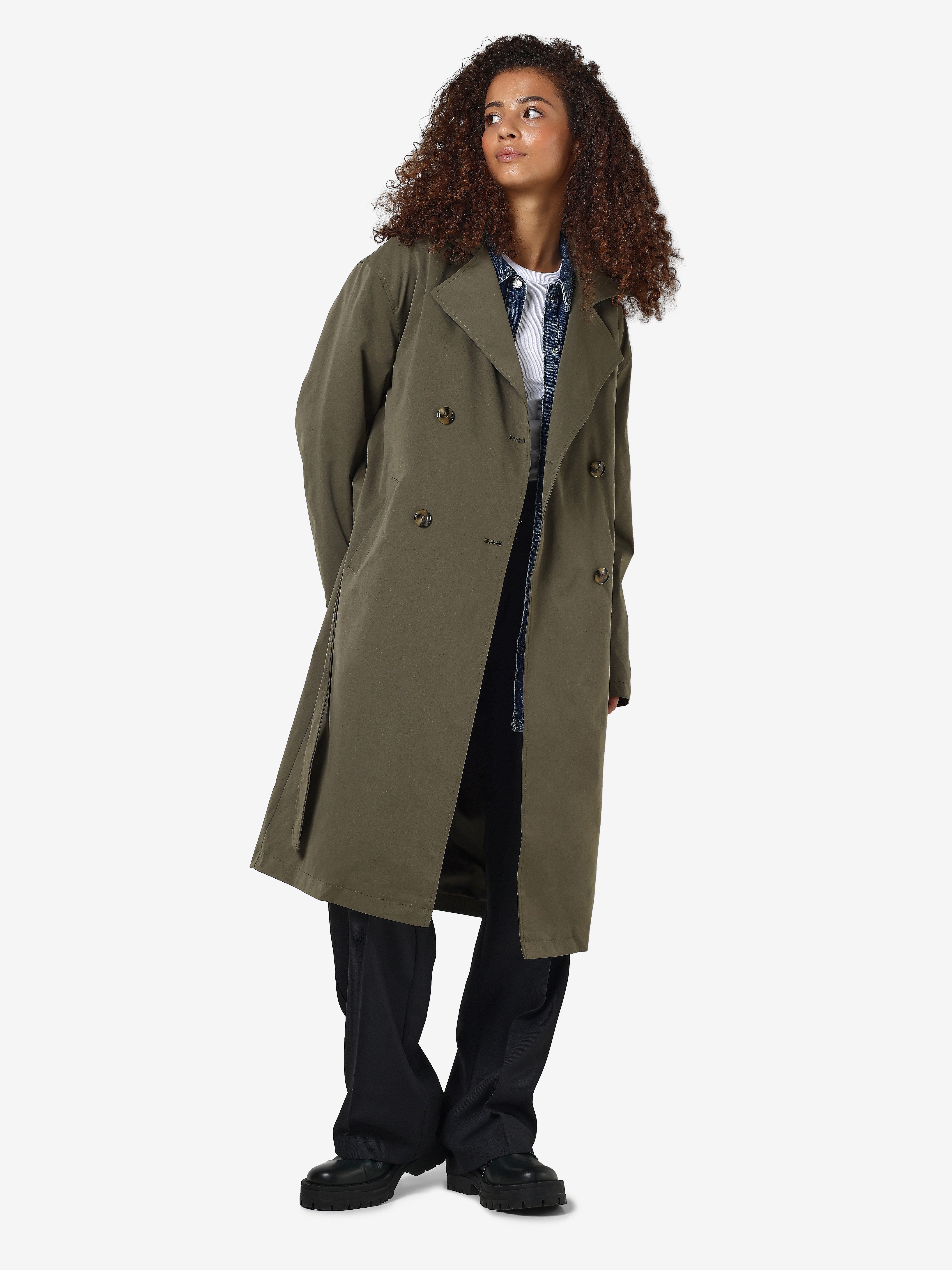 Noisy may Trenchcoat NMMANYA L/S TRENCHCOAT günstig online kaufen