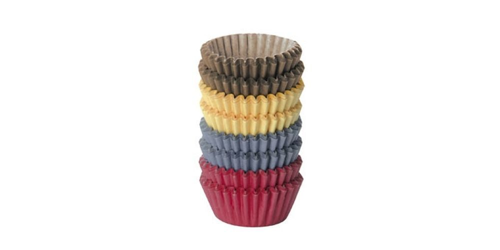 Tescoma Muffinform Mini-Papierbackförmchen DELÍCIA ø 4,0 cm, 200 St., bunt