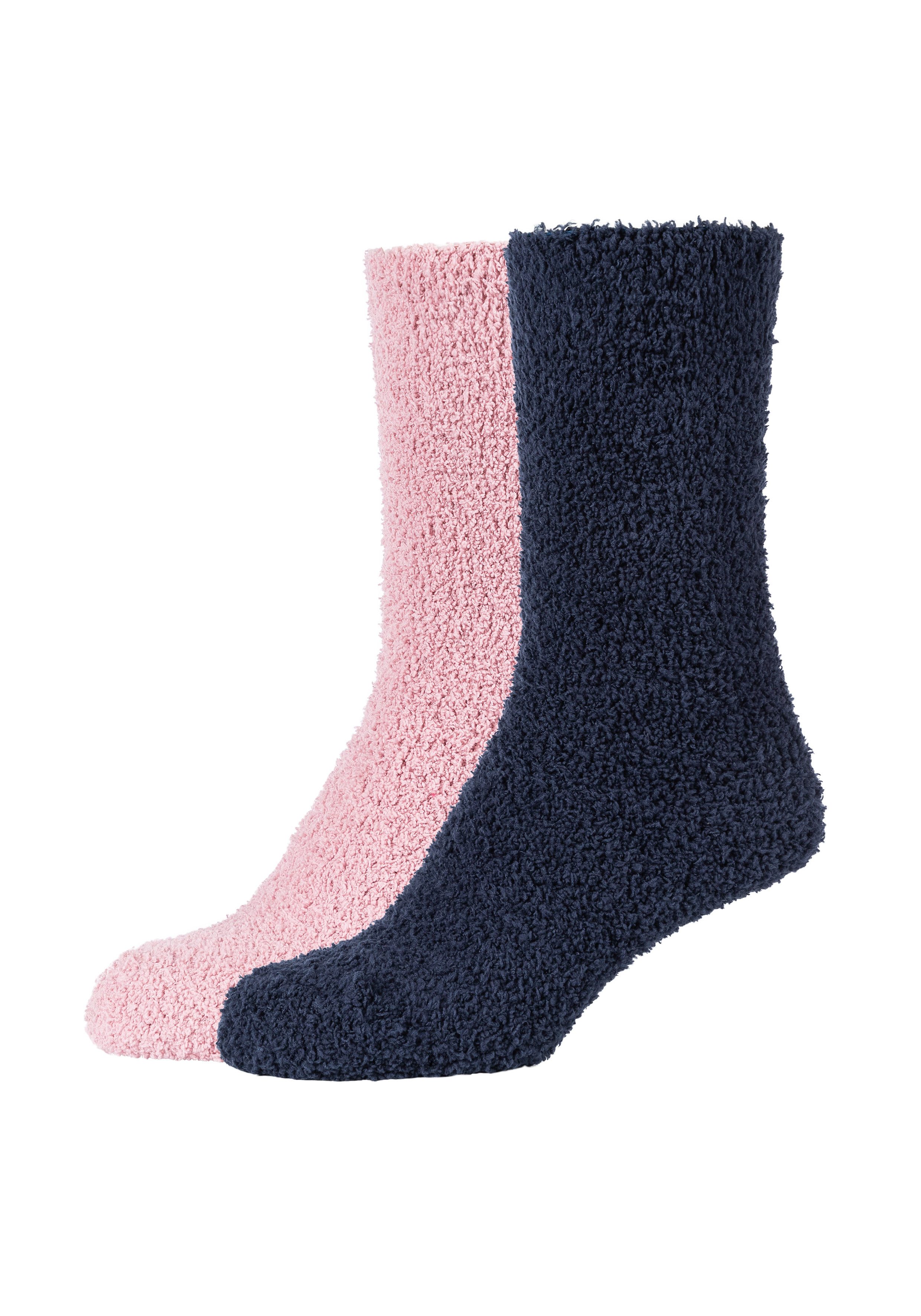 Camano Kuschelsocken warm & cozy (4-Paar, 4 Paar) bequem, weich, soft, kein Einschneiden, winter warm cozy