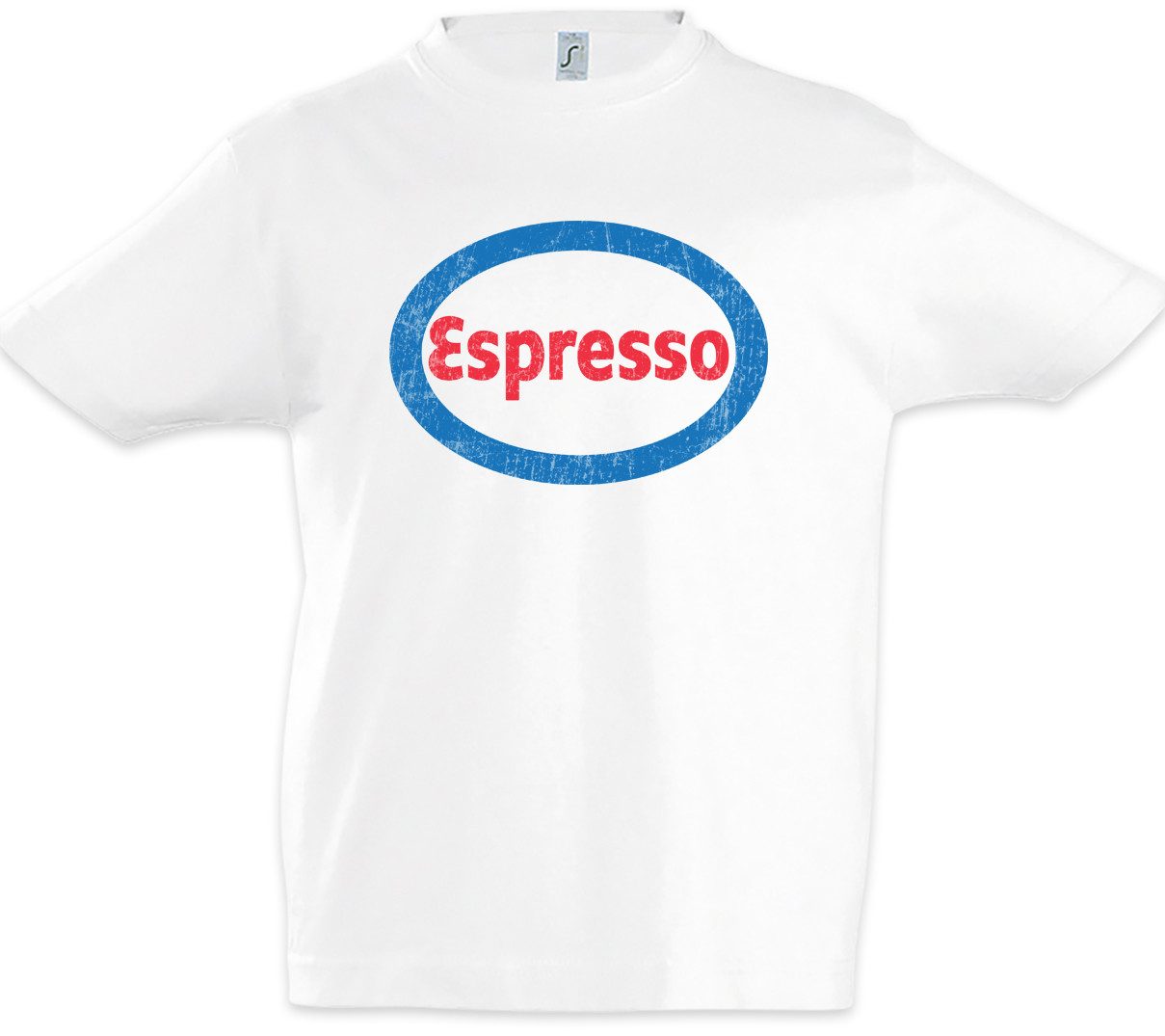 Print-Shirt Espresso Kinder T-Shirt Esso Fun Dio Dios Kaffee Coffeine Coffee