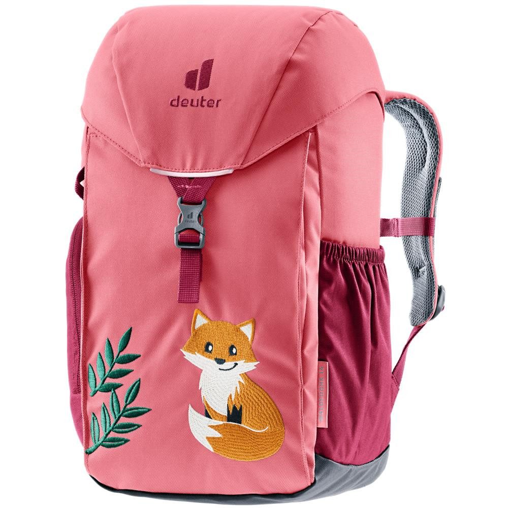 deuter Kinderrucksack deuter Waldfuchs 14 Kinderrucksack 14 L mit Regenhülle, Sitzmatte, Nasswäschefach, Reflektoren, Wasserabweisender Boden